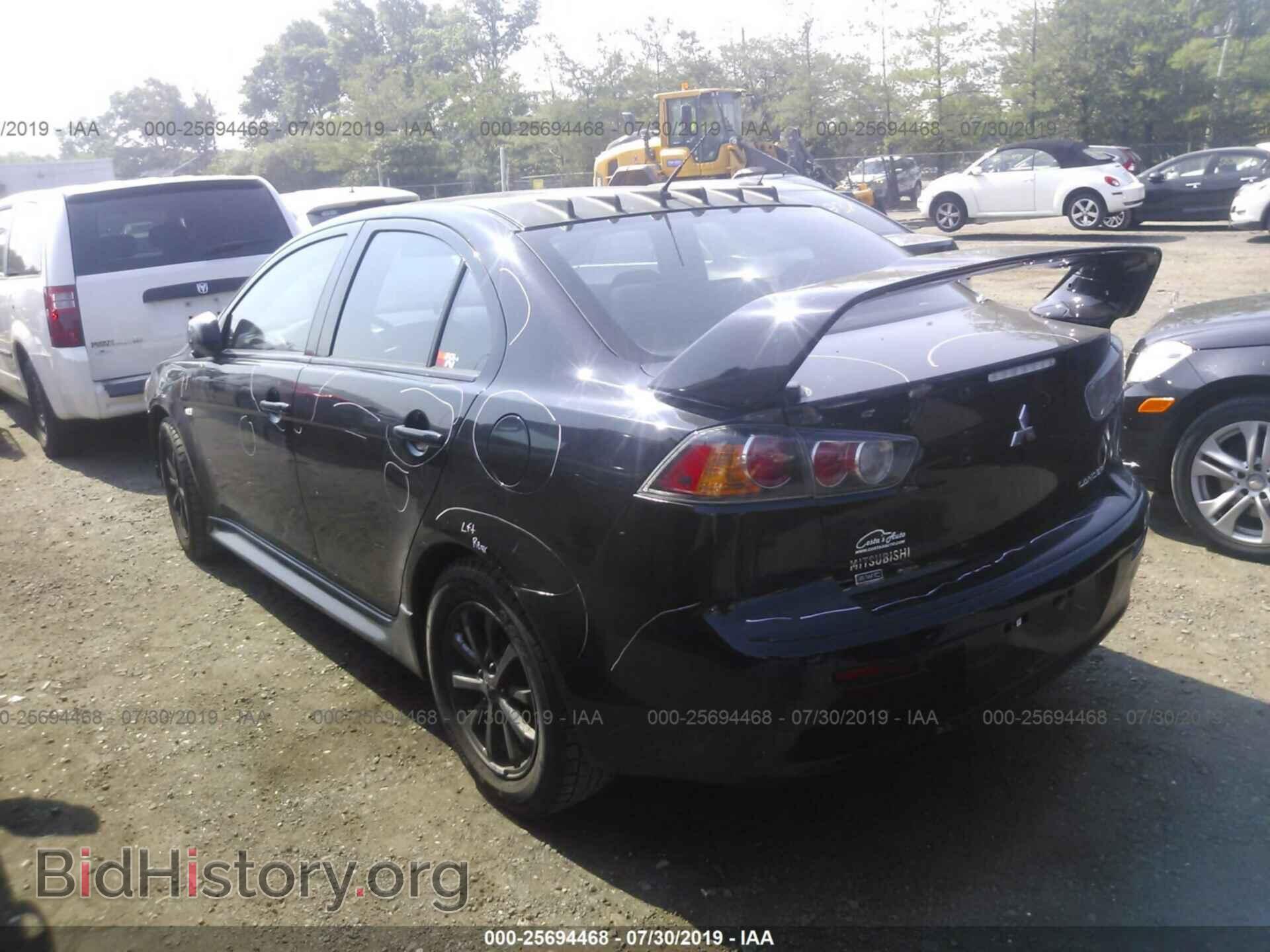 2012 MITSUBISHI LANCER - VIN: JA32V2FW8CU006710 - Фото 3