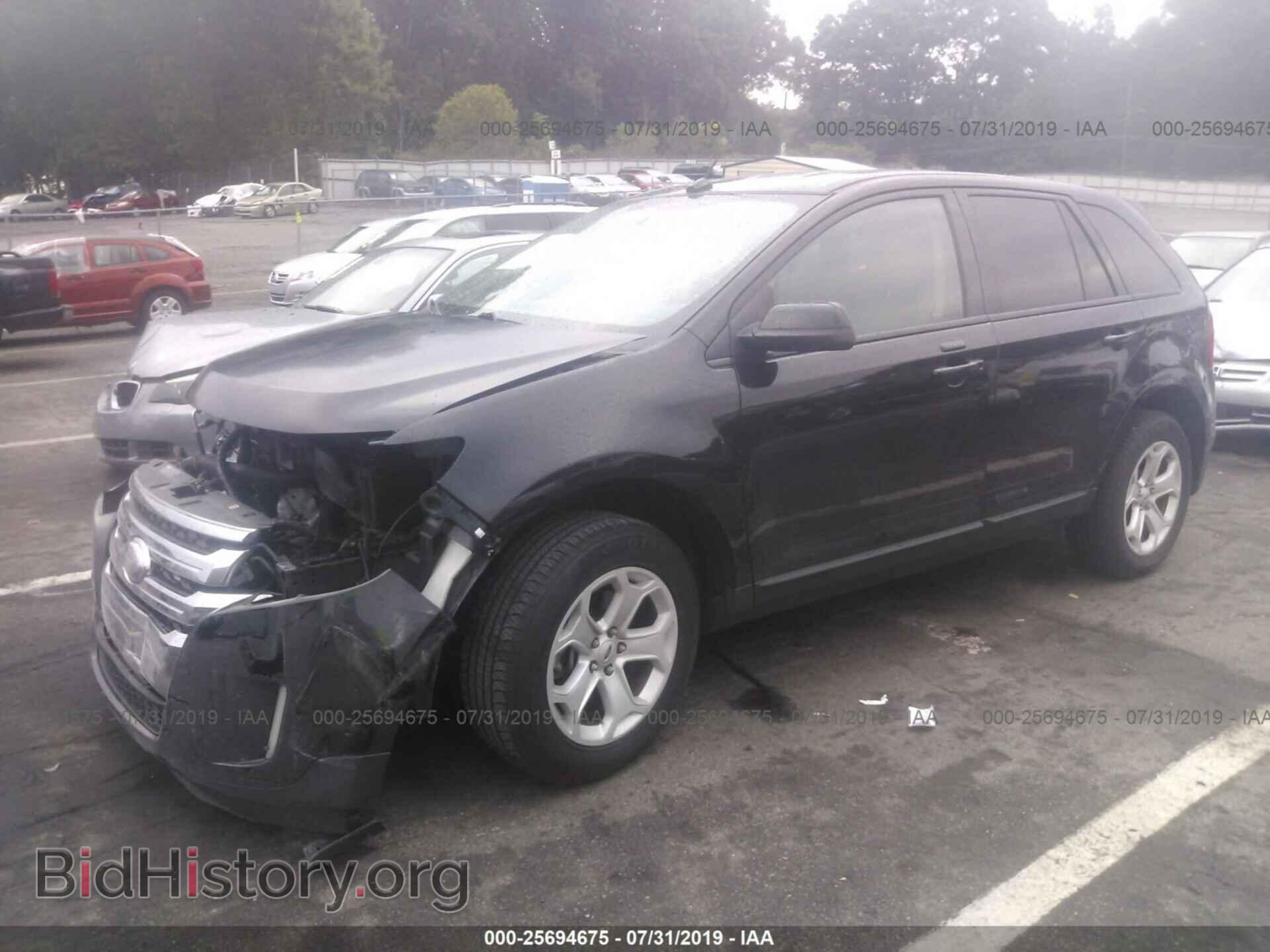 2014 FORD EDGE - VIN: 2FMDK3JC7EBA20267 - Фото 2