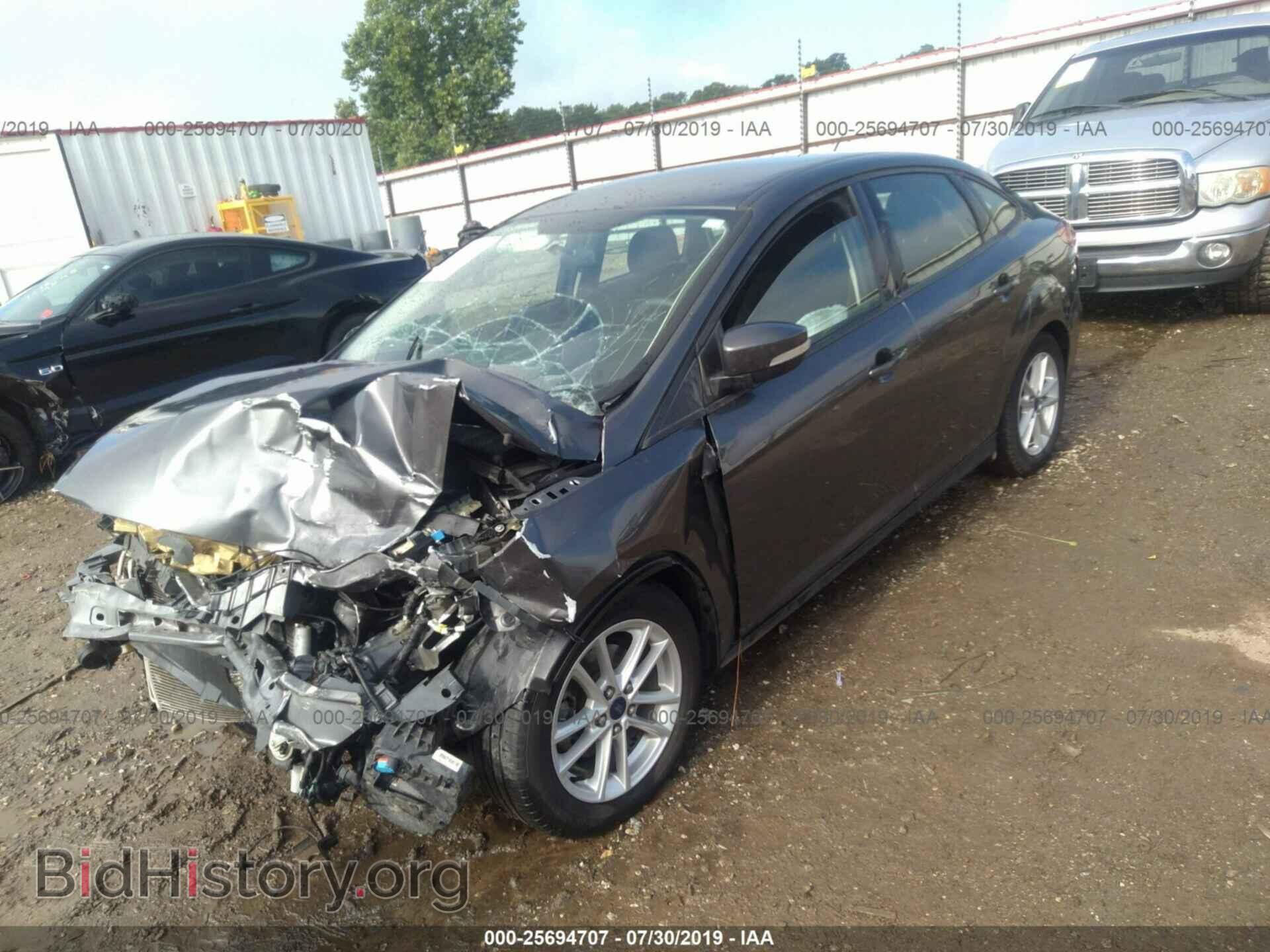 2015 FORD FOCUS - VIN: 1FADP3F27FL202905 - Фото 2