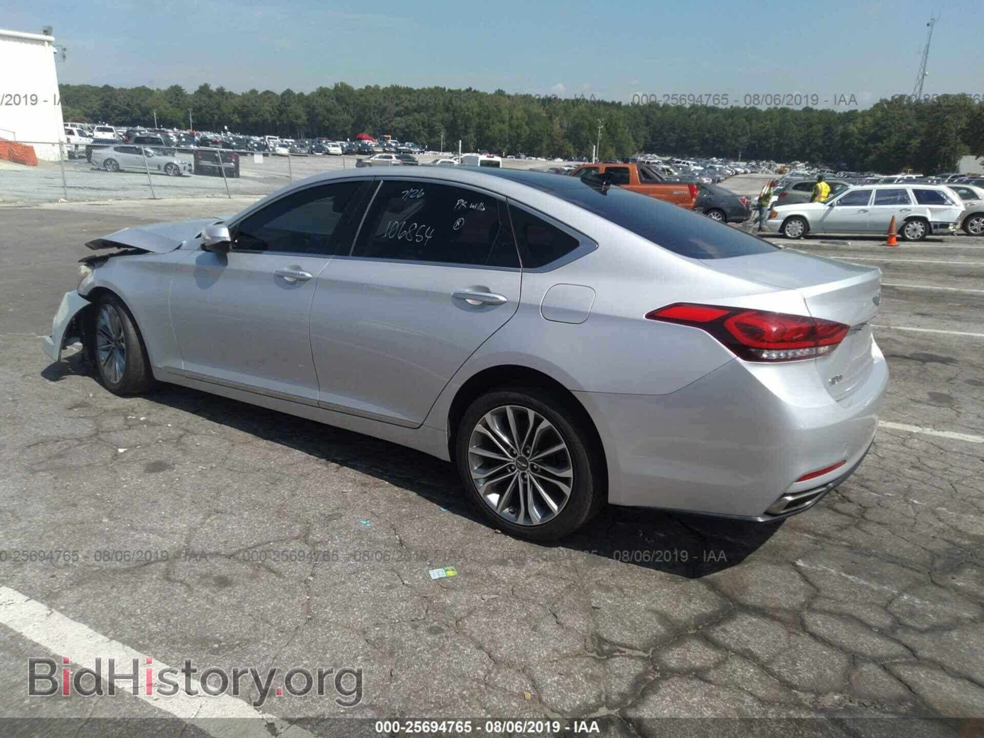 2016 HYUNDAI GENESIS - VIN: KMHGN4JE2GU106854 - Фото 3