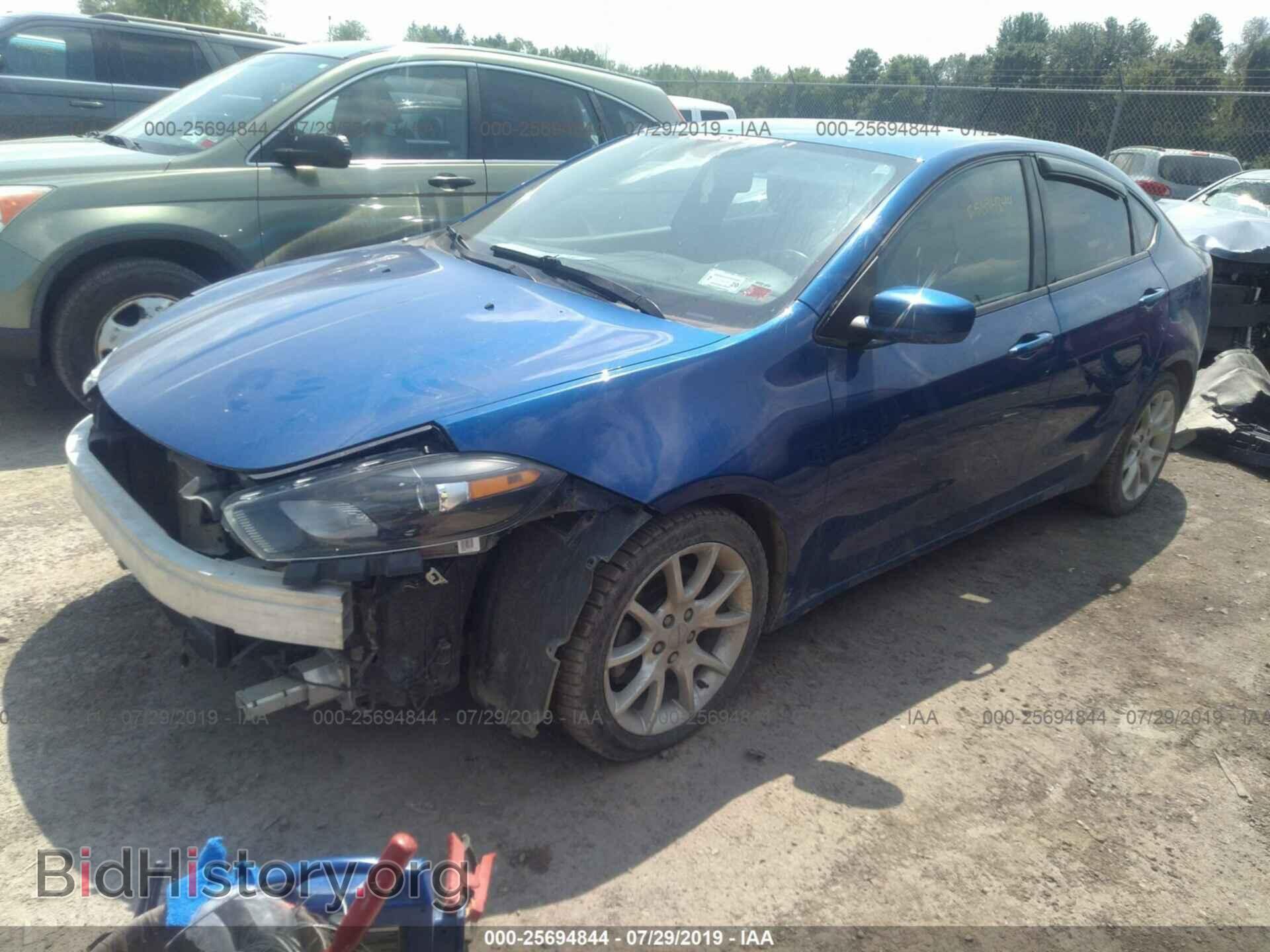 2013 DODGE DART - VIN: 1C3CDFBA0DD289460 - Фото 2