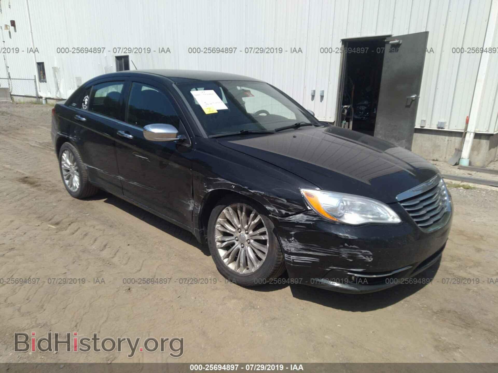 Фотография 1C3CCBCB1CN255457 - CHRYSLER 200 2012