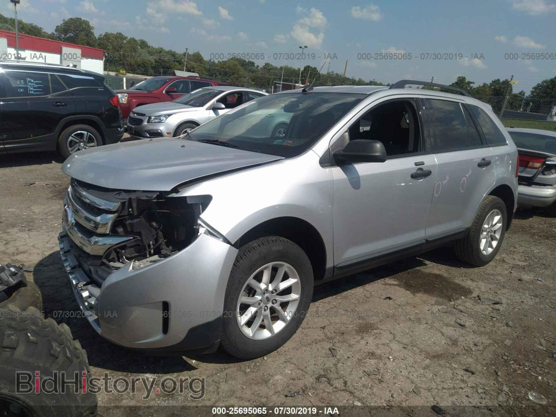 2014 FORD EDGE - VIN: 2FMDK3GC1EBB10019 - Фото 2