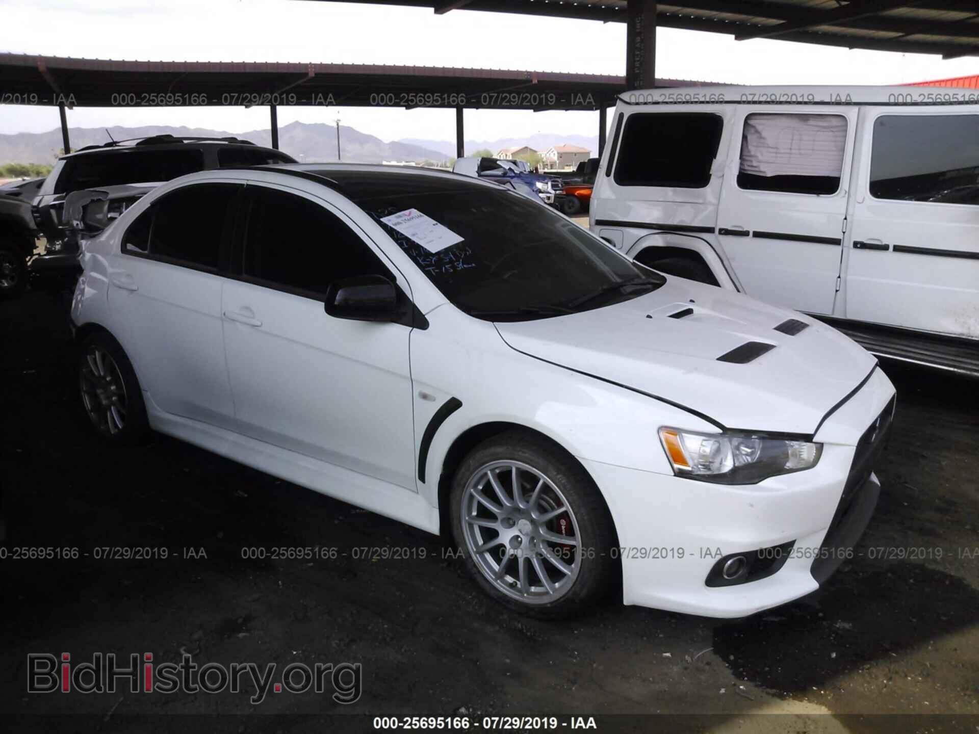 Photo JA32W8FV3CU031635 - MITSUBISHI LANCER 2012