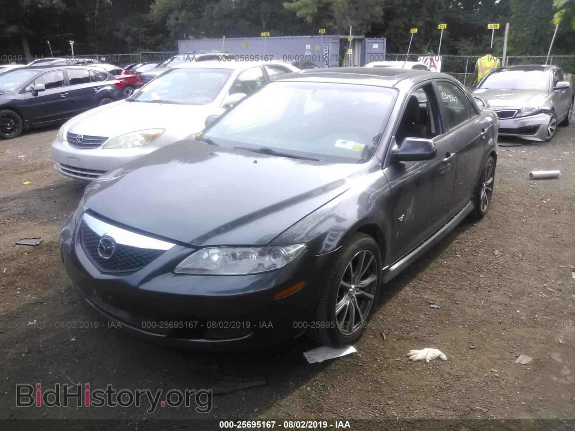 2005 MAZDA 6 - VIN: 1YVHP80DX55M21454 - Фото 2