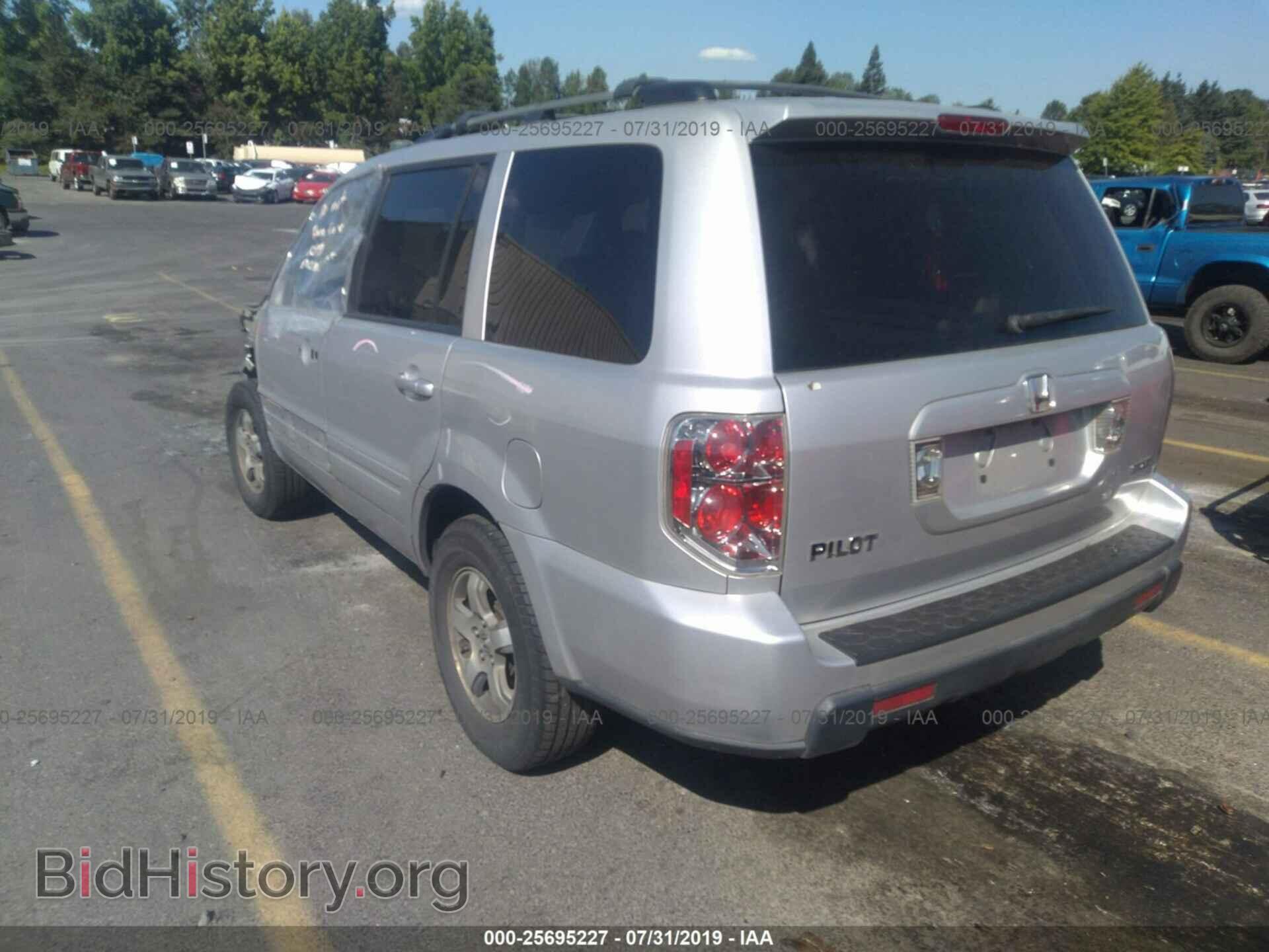 2006 HONDA PILOT - VIN: 2HKYF18646H530547 - Фото 3