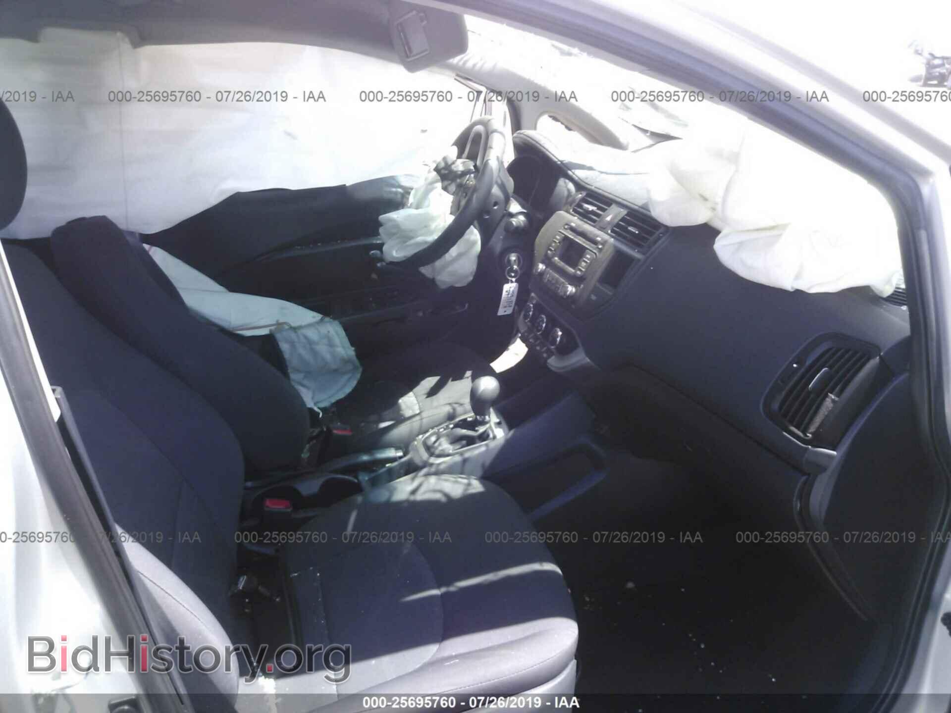 2013 KIA RIO - VIN: KNADM4A38D6318700 - Фото 5