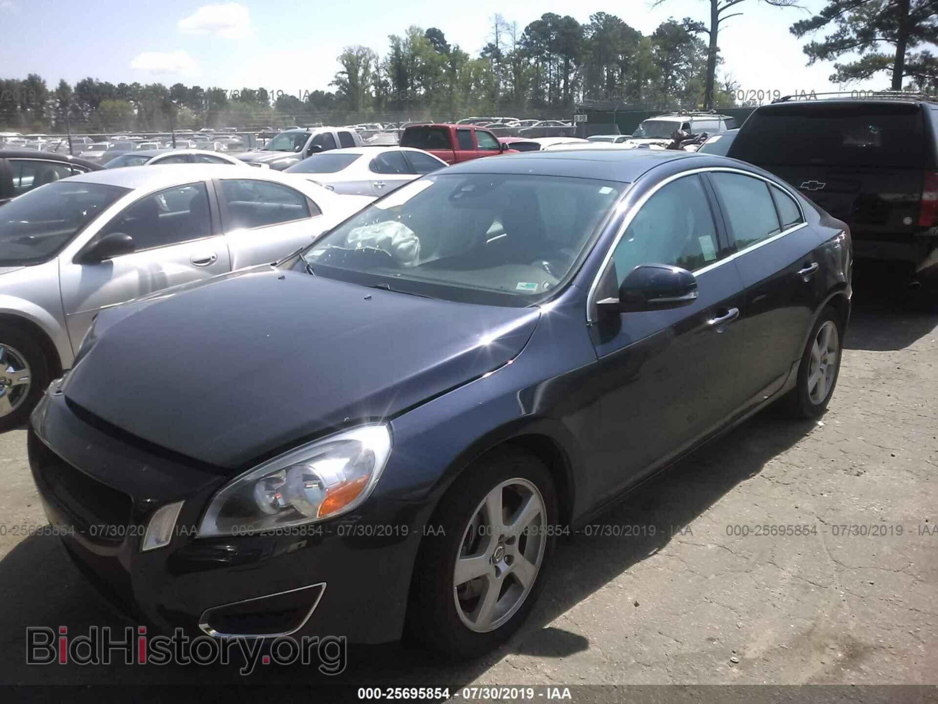 2013 VOLVO S60 - VIN: YV1612FH3D1234580 - Фото 2