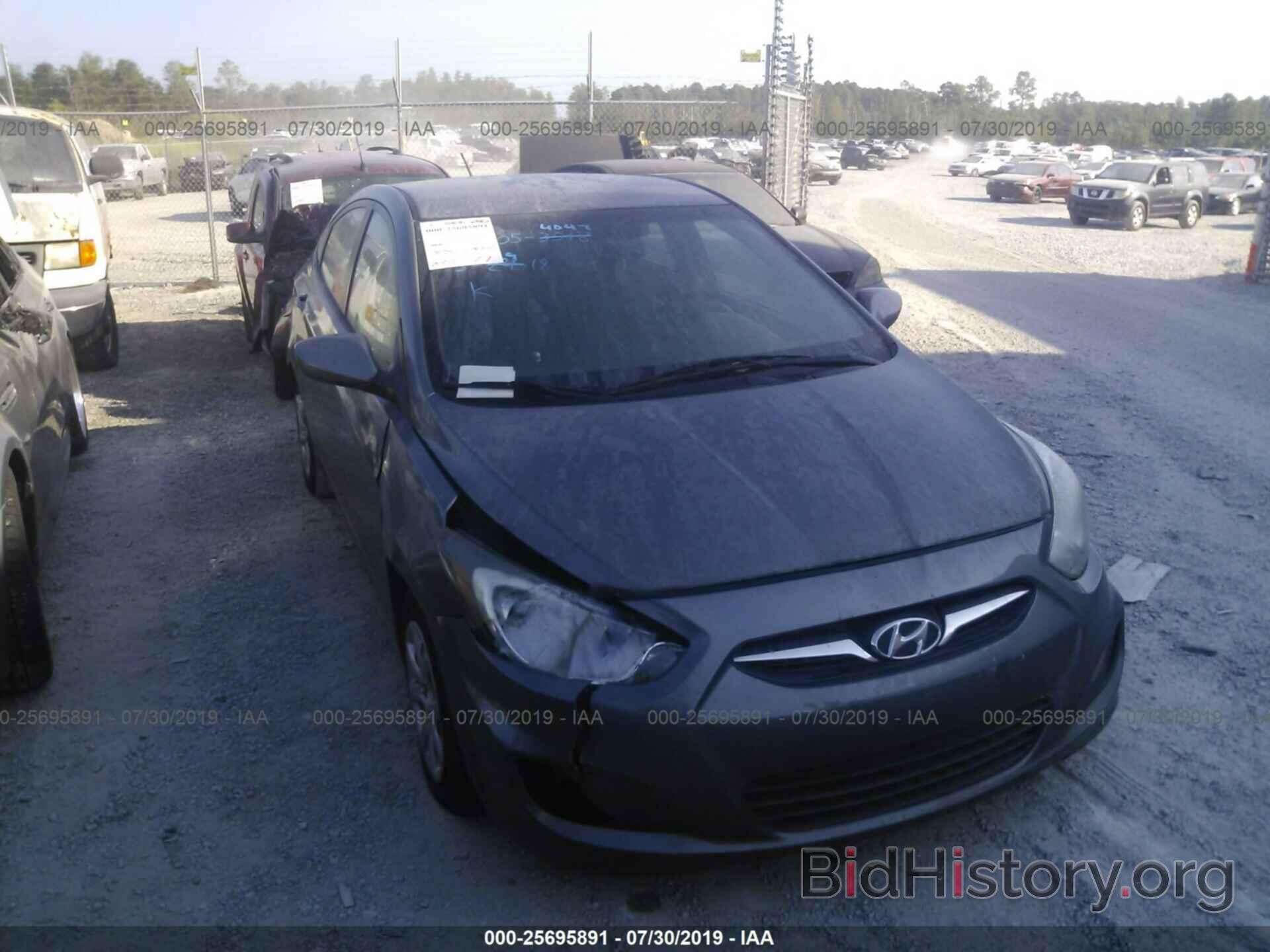 Photo KMHCT4AE4DU537583 - HYUNDAI ACCENT 2013