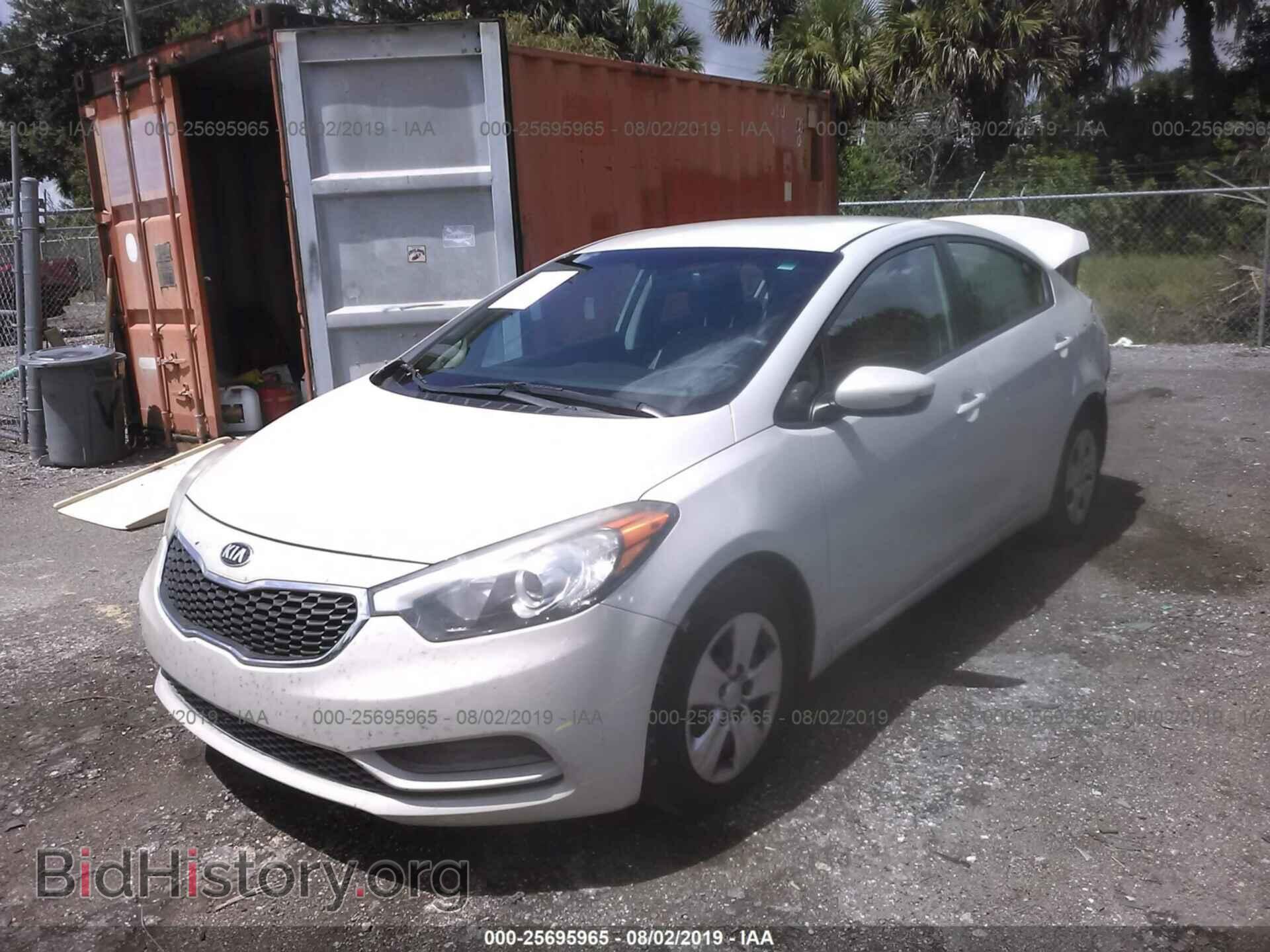 2015 KIA FORTE - VIN: KNAFK4A6XF5258193 - Фото 2