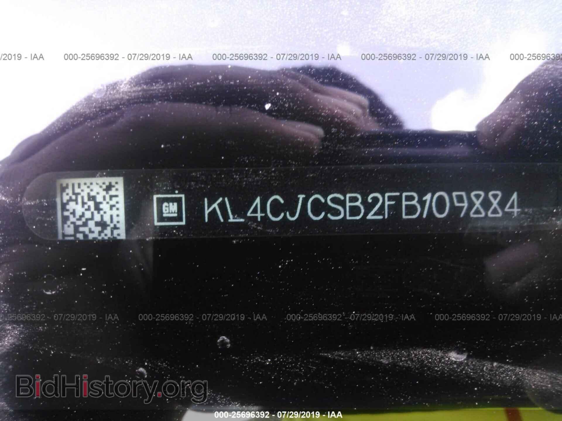 2015 BUICK ENCORE - VIN: KL4CJCSB2FB109884 - Фото 9