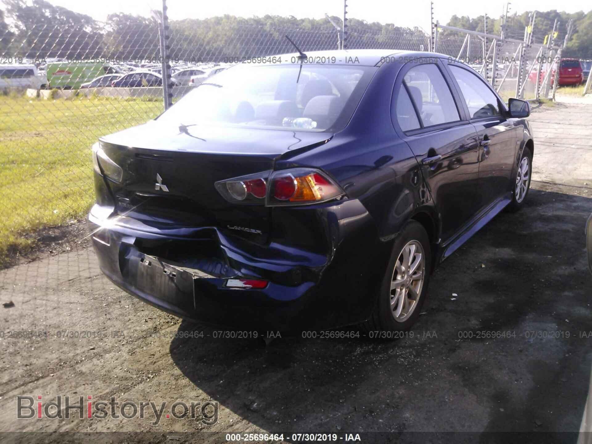 2013 MITSUBISHI LANCER - VIN: JA32U2FU1DU015123 - Фото 4