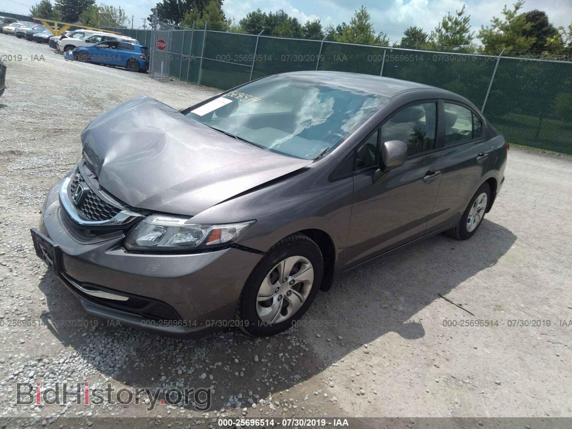2013 HONDA CIVIC - VIN: 19XFB2F51DE012626 - Фото 2
