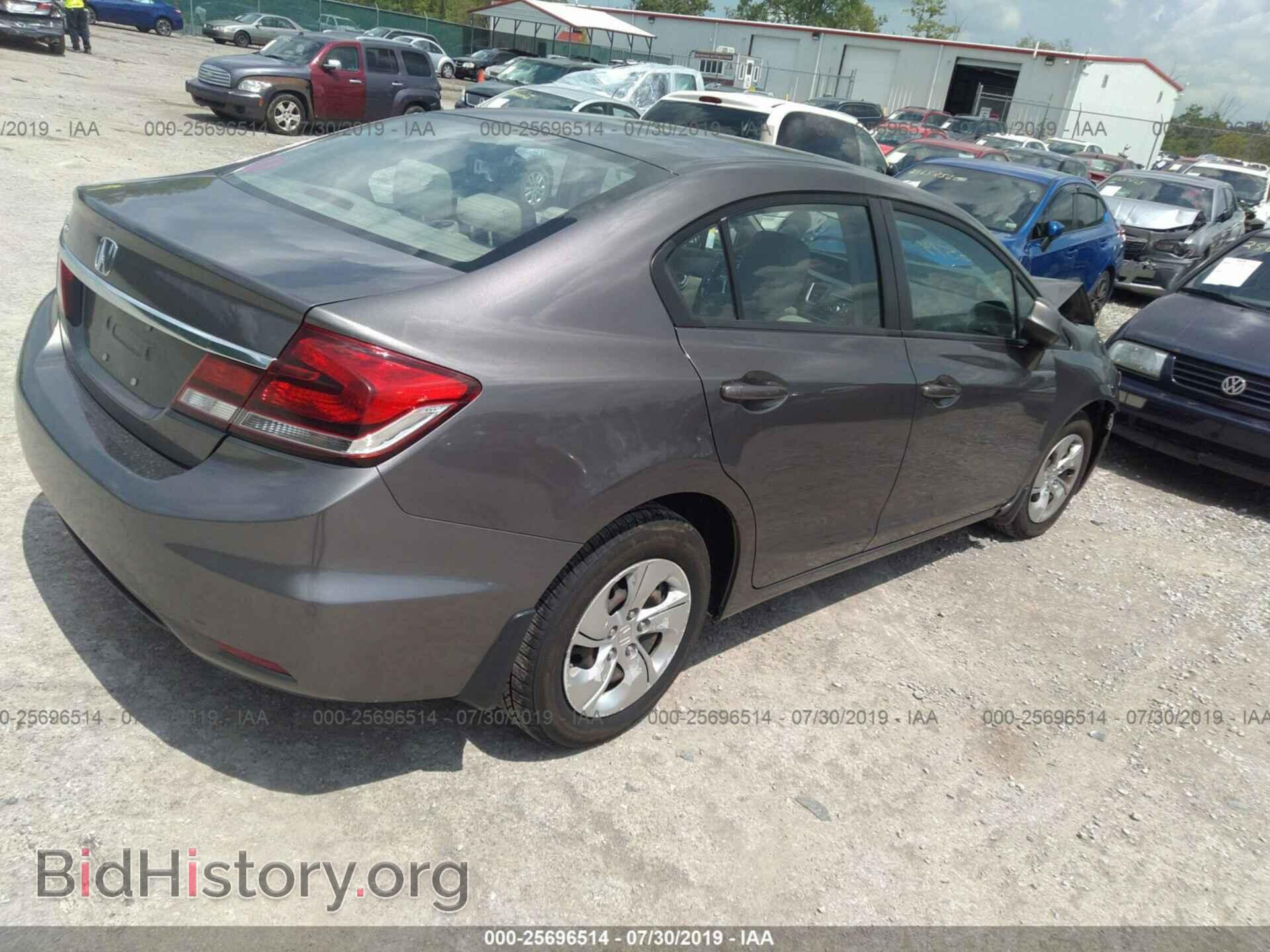 2013 HONDA CIVIC - VIN: 19XFB2F51DE012626 - Фото 4