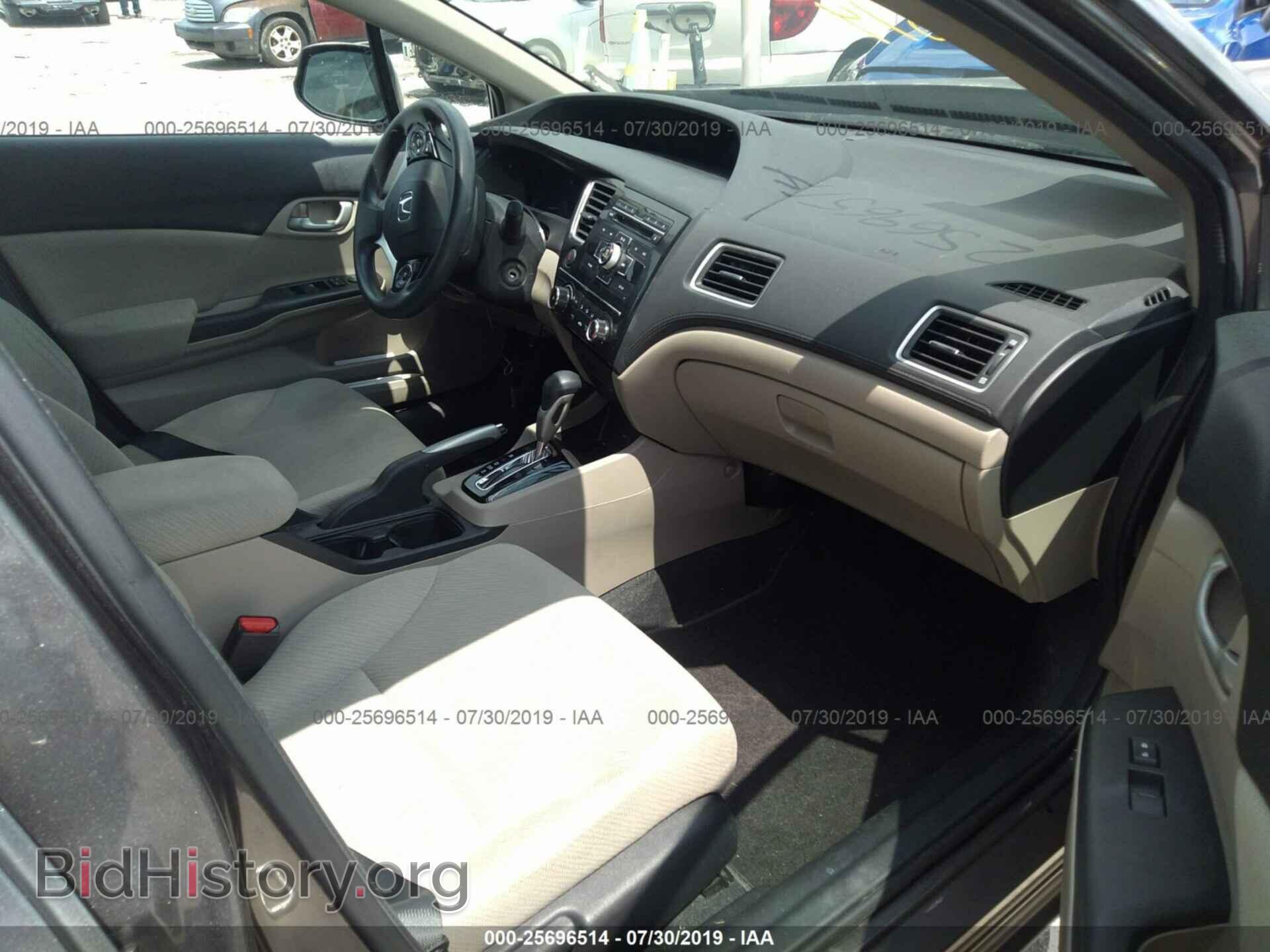 2013 HONDA CIVIC - VIN: 19XFB2F51DE012626 - Фото 5