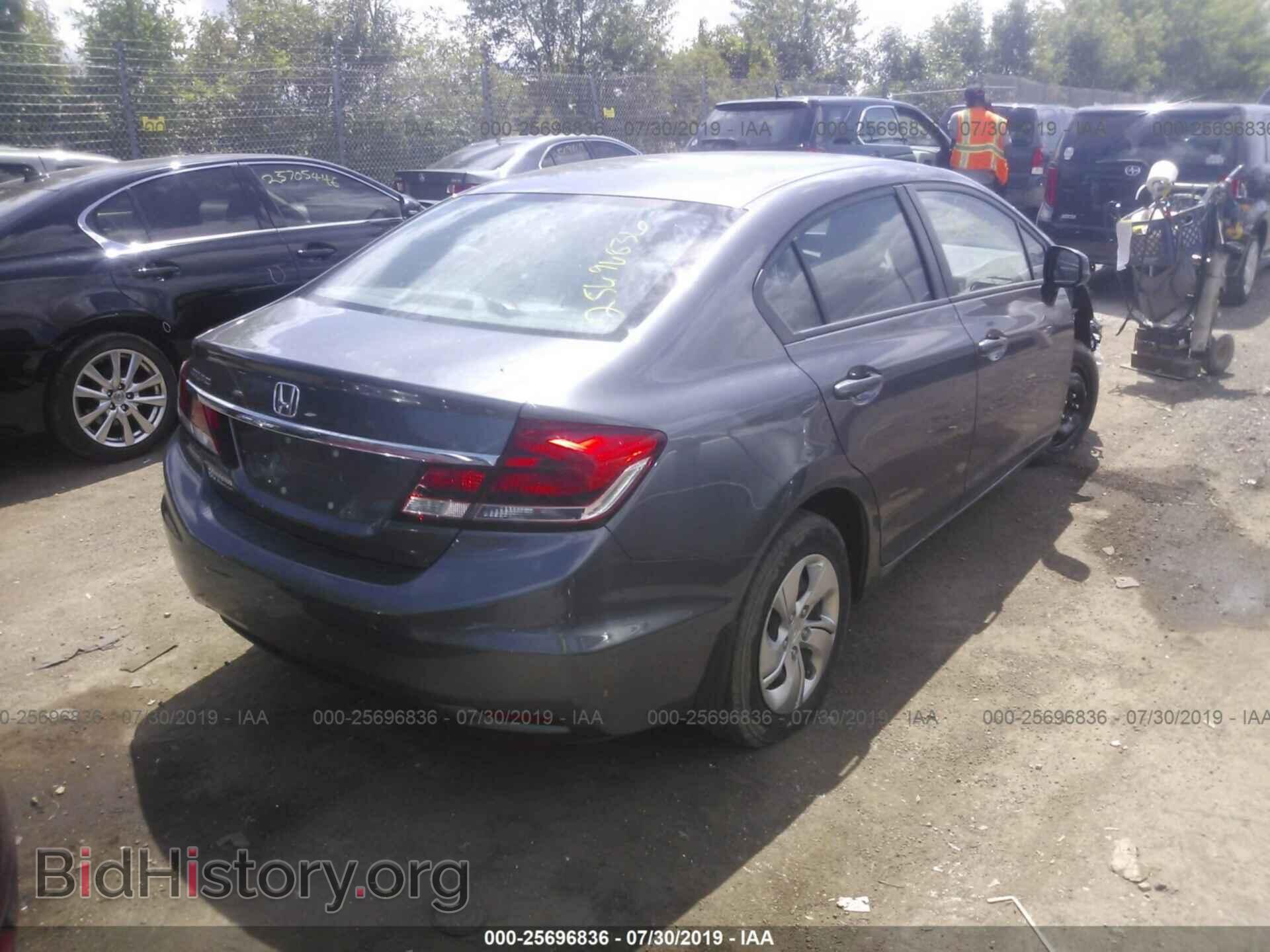 2013 HONDA CIVIC - VIN: 19XFB2F58DE089512 - Фото 4