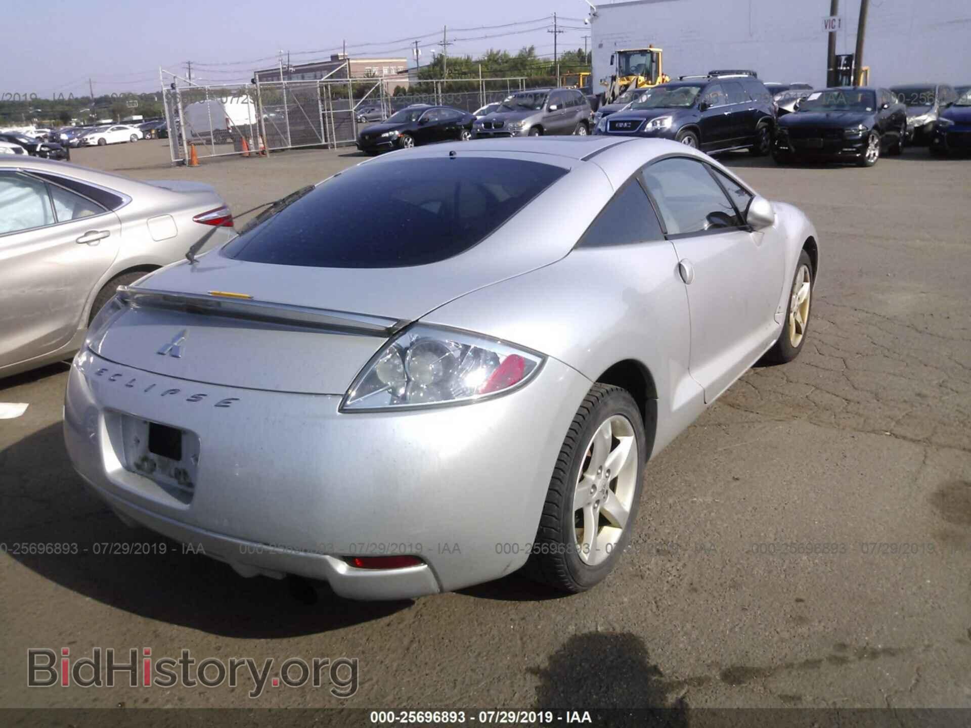 2007 MITSUBISHI ECLIPSE - VIN: 4A3AK24F17E026142 - Фото 4