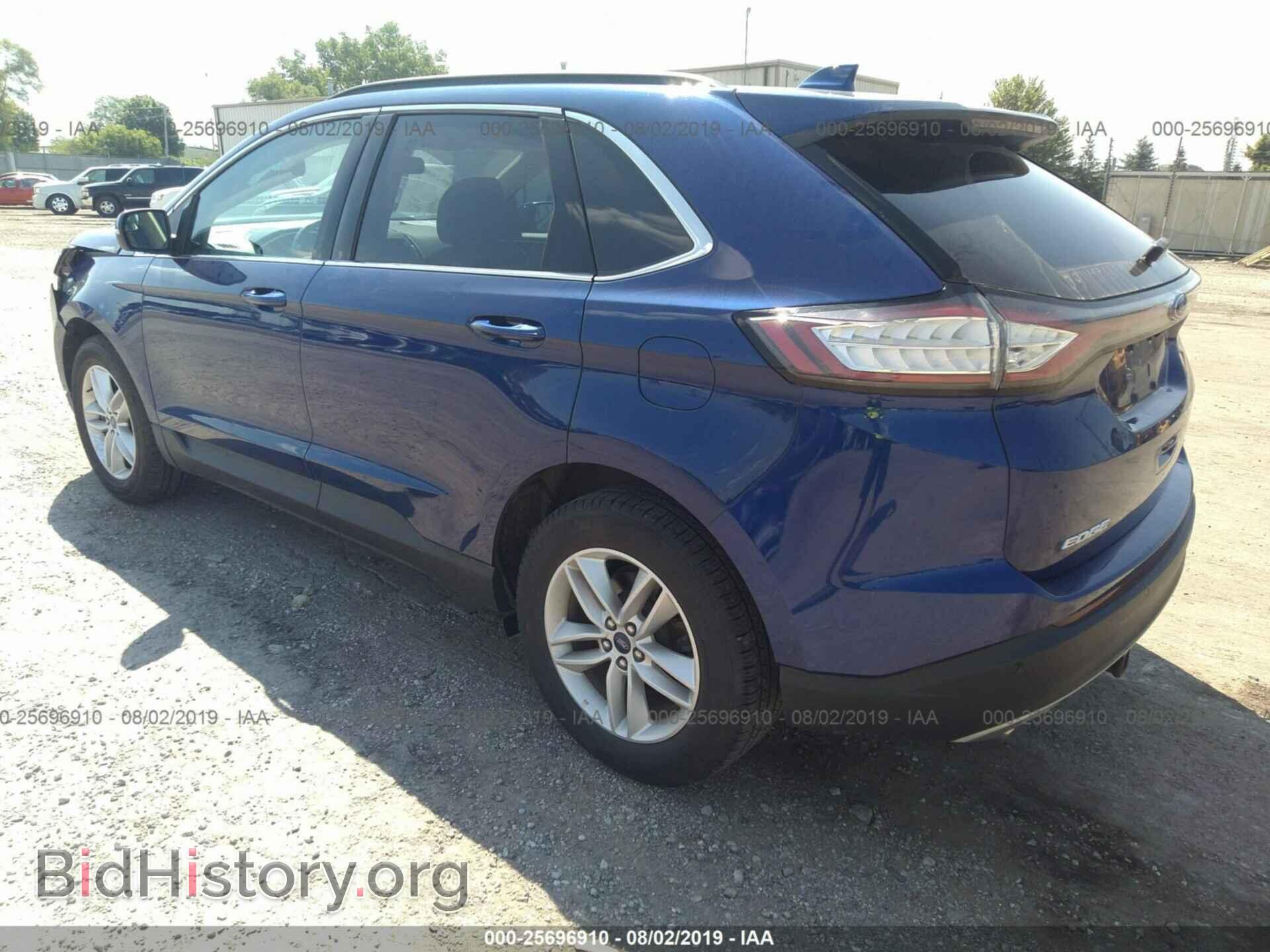 2015 FORD EDGE - VIN: 2FMTK4J82FBB35373 - Фото 3