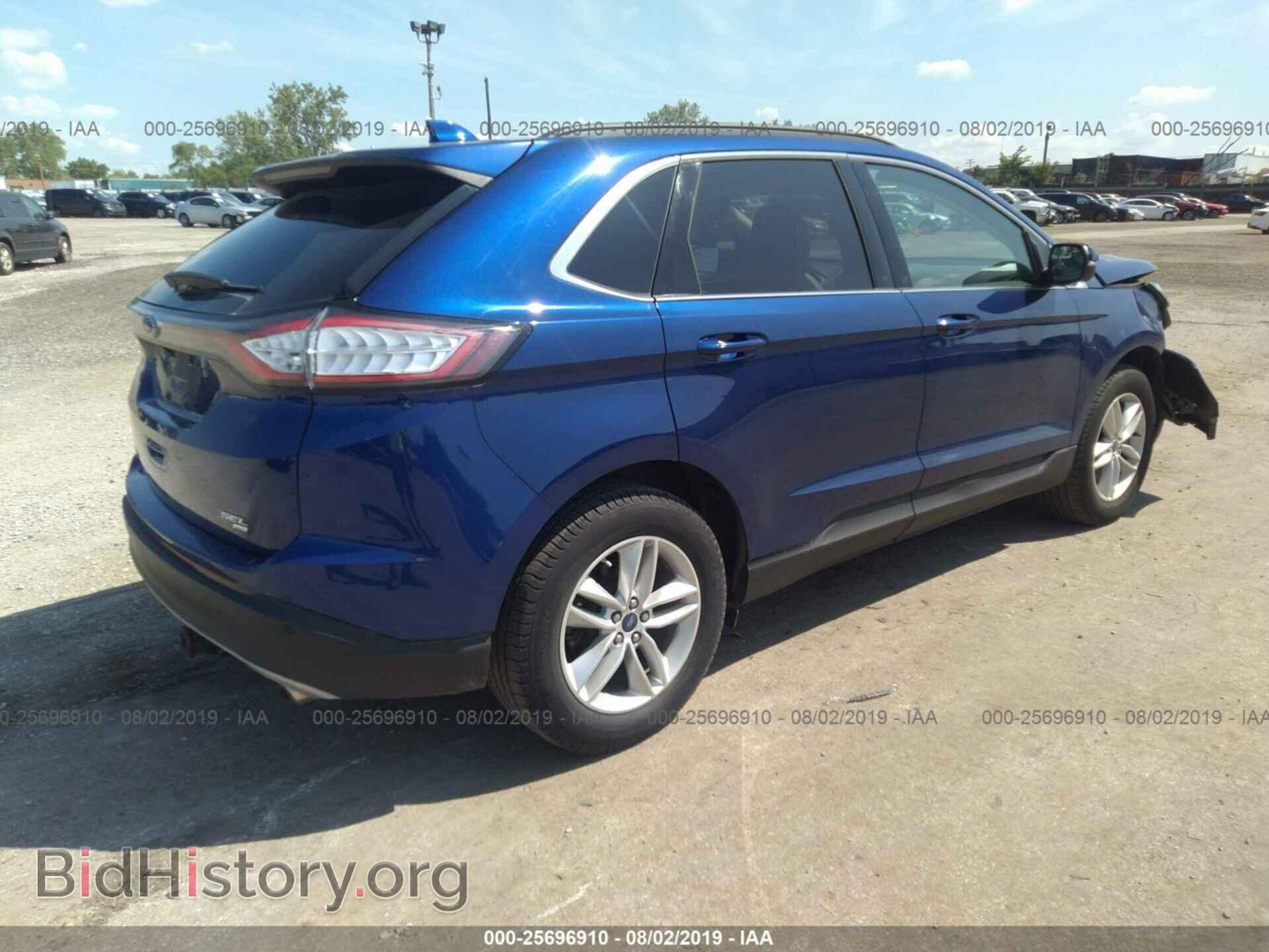 2015 FORD EDGE - VIN: 2FMTK4J82FBB35373 - Фото 4