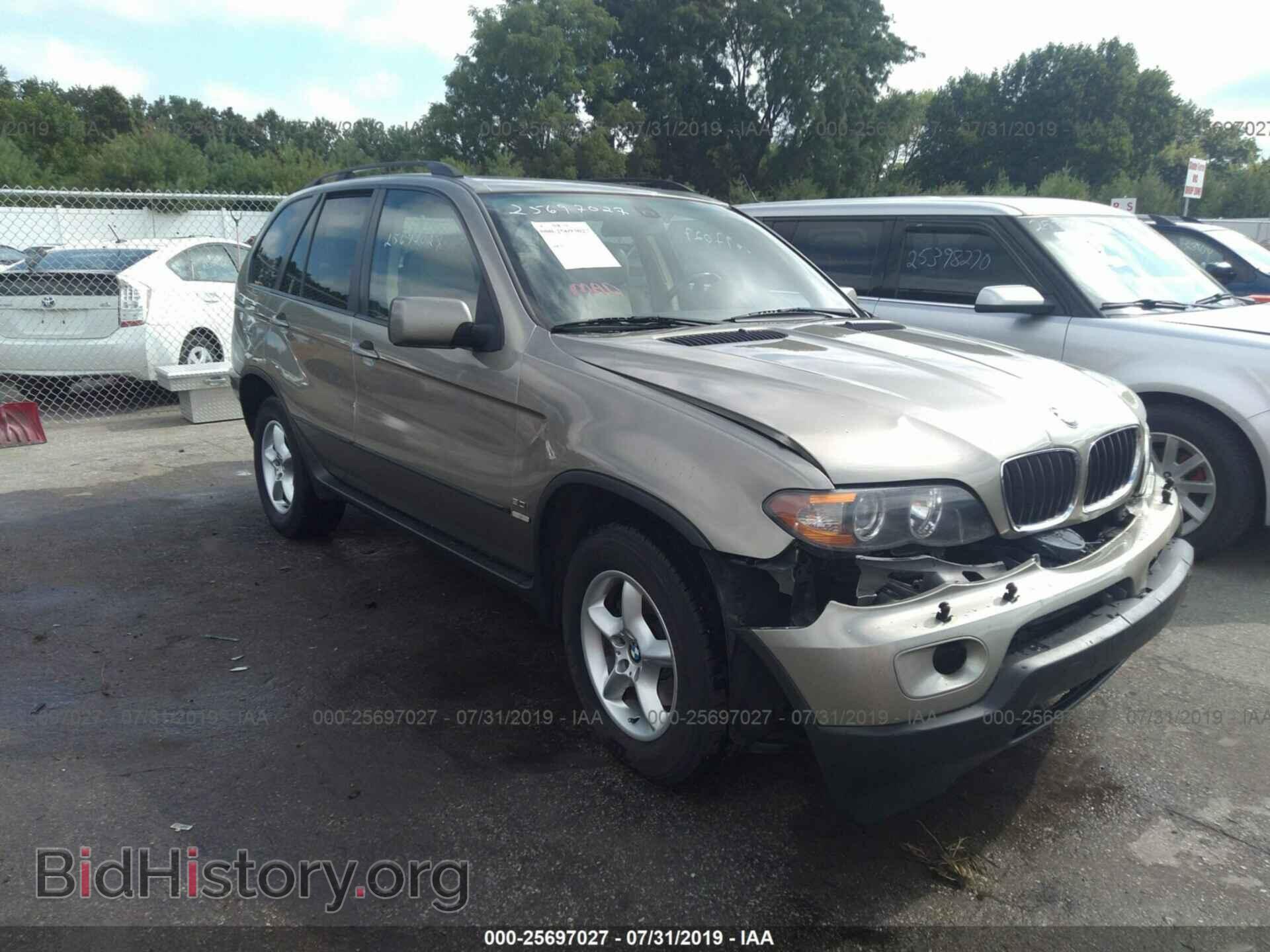 Photo 5UXFA13505LY06316 - BMW X5 2005