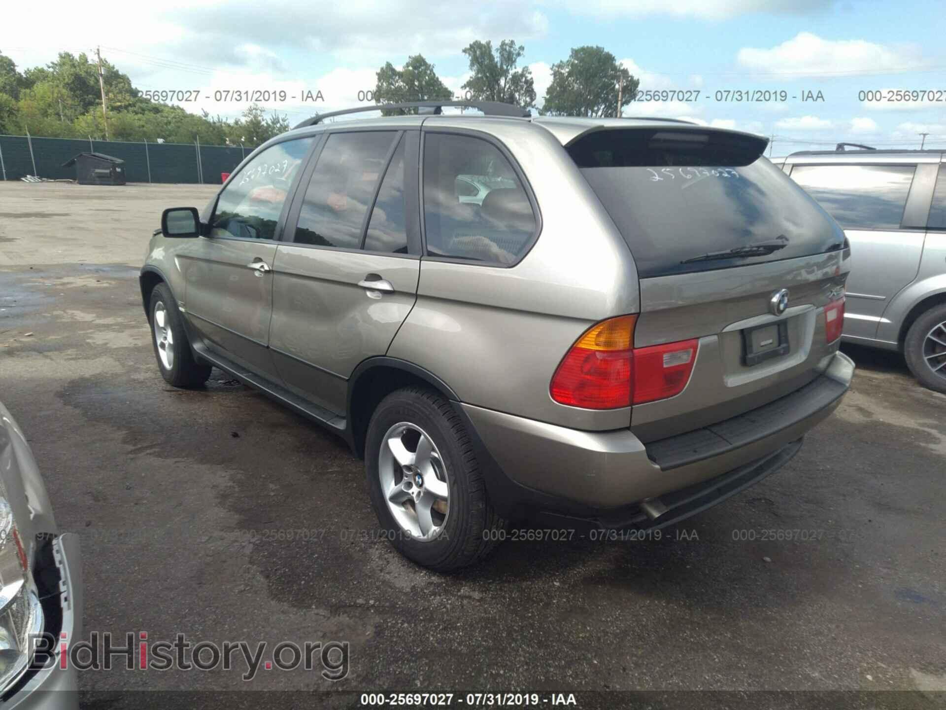 2005 BMW X5 - VIN: 5UXFA13505LY06316 - Фото 3