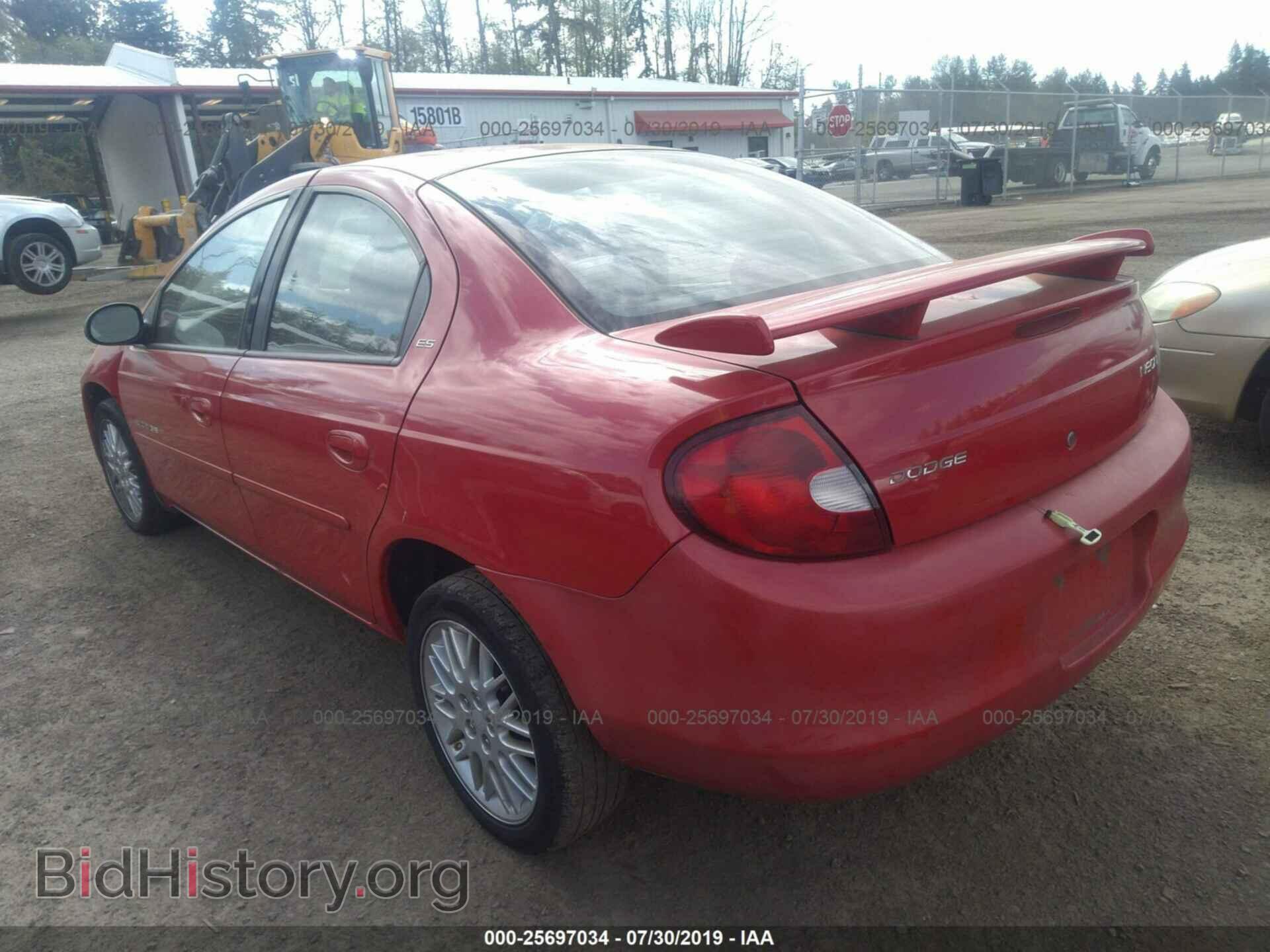 2001 DODGE NEON - VIN: 1B3ES46C21D261621 - Фото 3