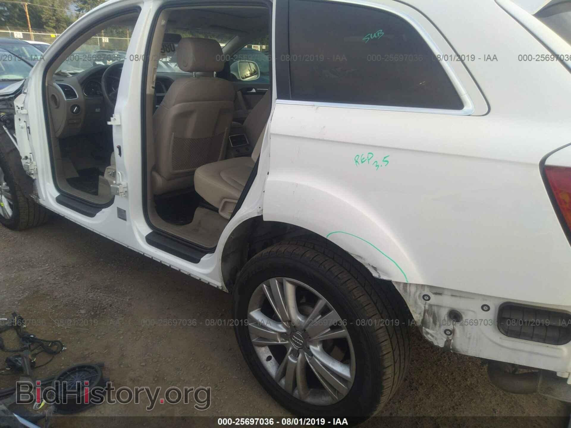 2011 AUDI Q7 - VIN: WA1CMAFE1BD000413 - Фото 6