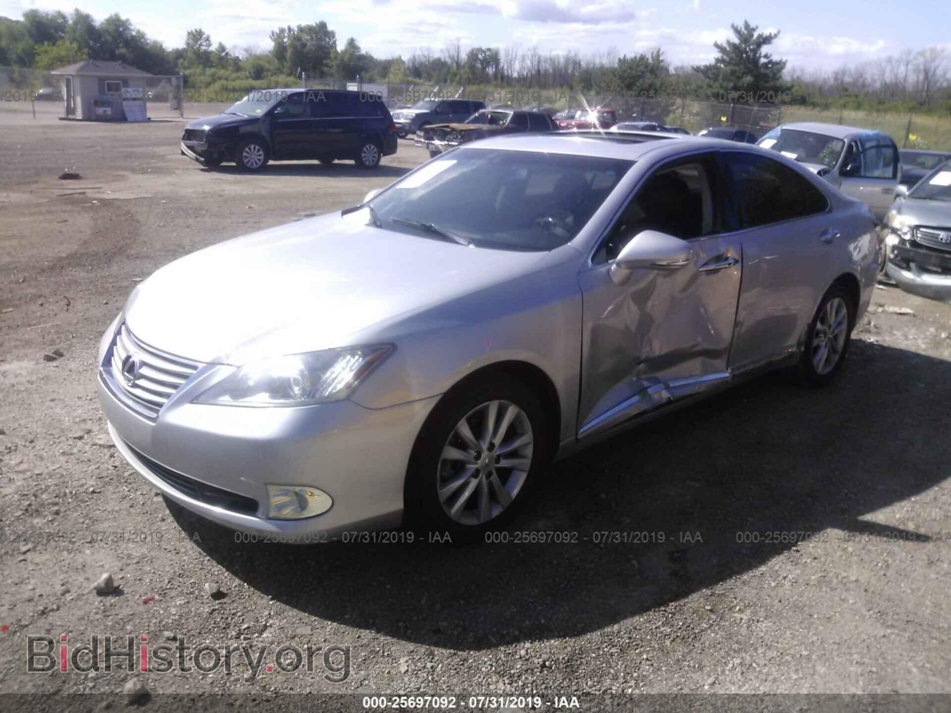 2012 LEXUS ES - VIN: JTHBK1EG0C2483446 - Фото 2