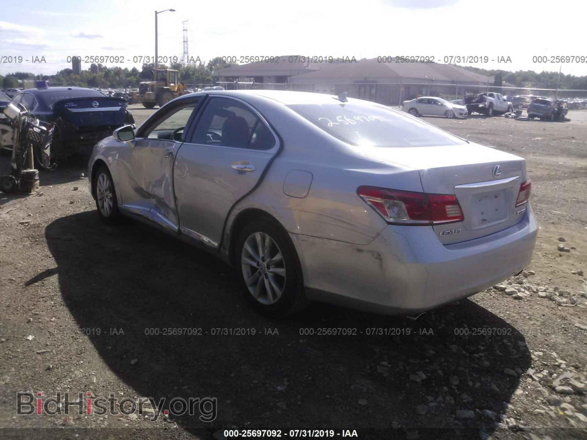 2012 LEXUS ES - VIN: JTHBK1EG0C2483446 - Фото 3