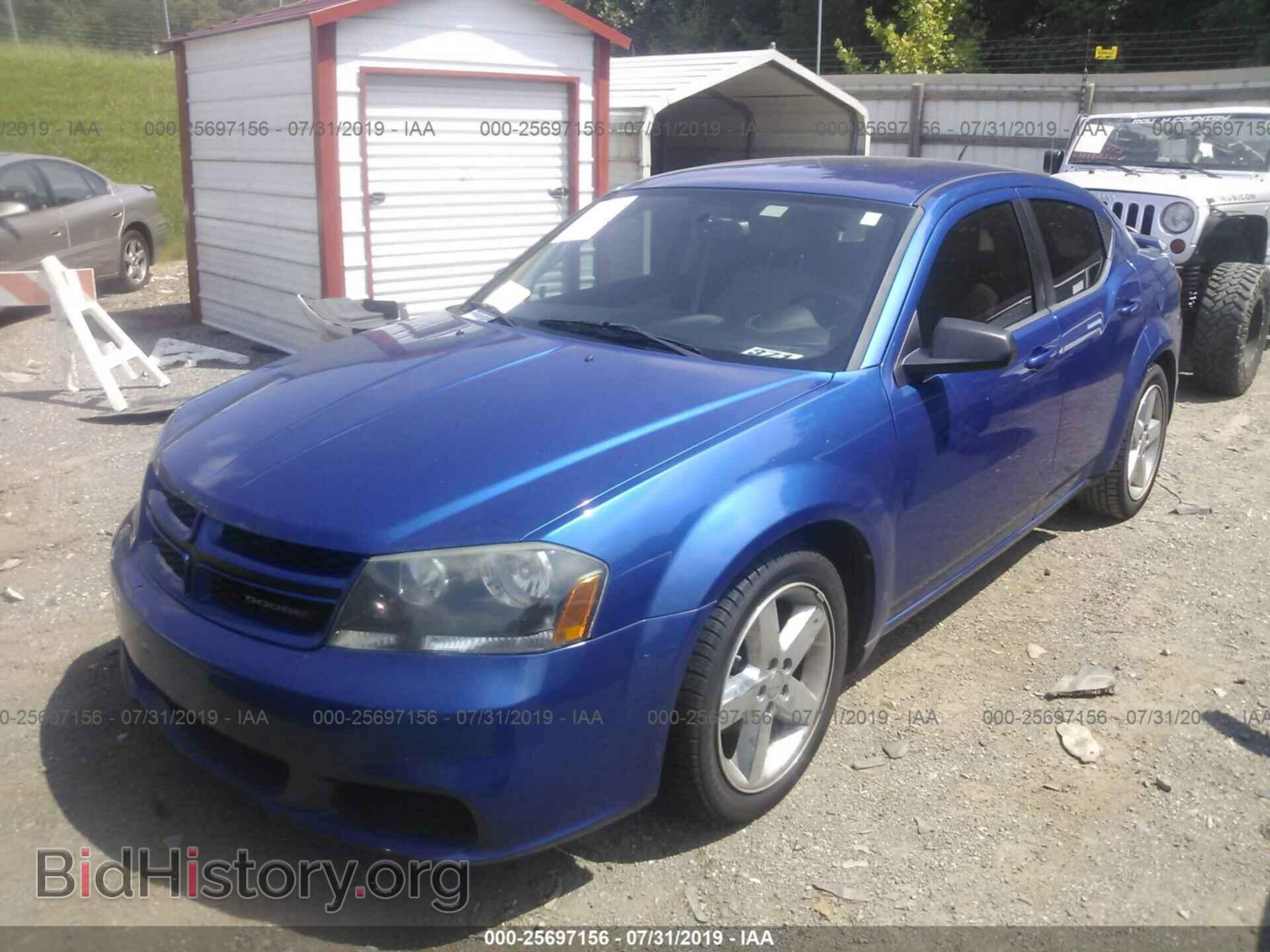 2013 DODGE AVENGER - VIN: 1C3CDZAG4DN769051 - Фото 2