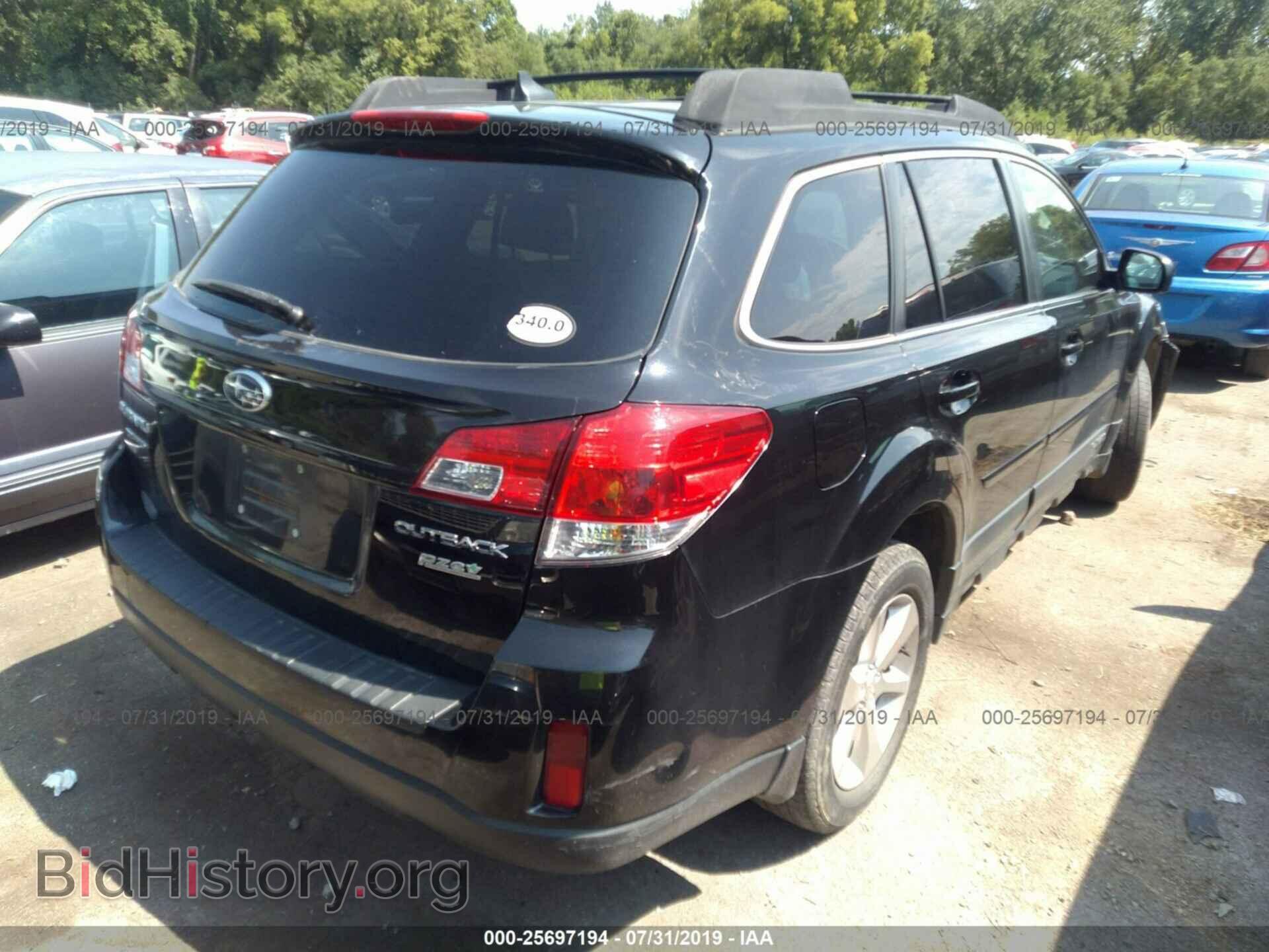 2013 SUBARU OUTBACK - VIN: 4S4BRBKC8D3218219 - Фото 4