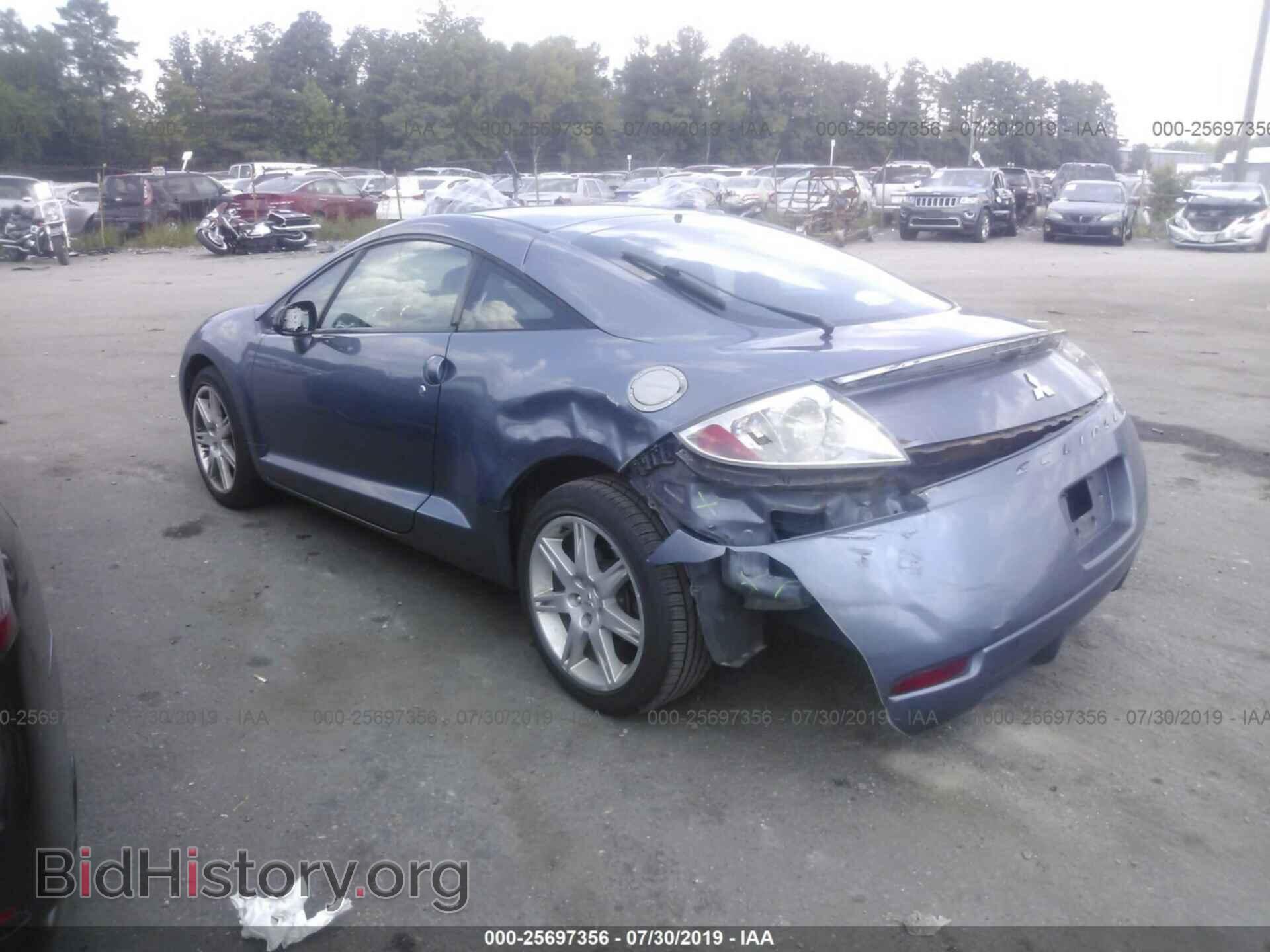 2007 MITSUBISHI ECLIPSE - VIN: 4A3AK34TX7E020240 - Фото 3