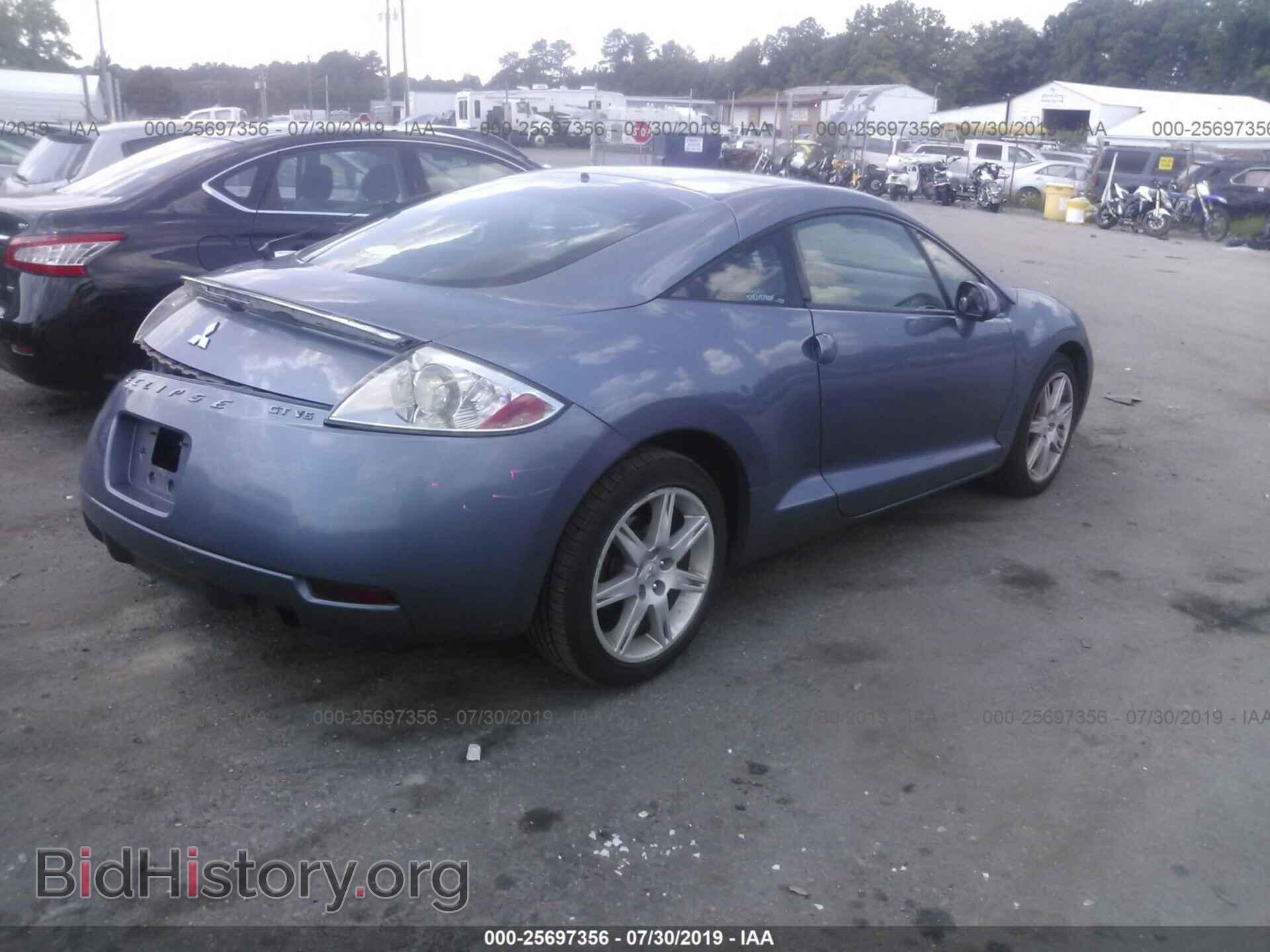 2007 MITSUBISHI ECLIPSE - VIN: 4A3AK34TX7E020240 - Фото 4