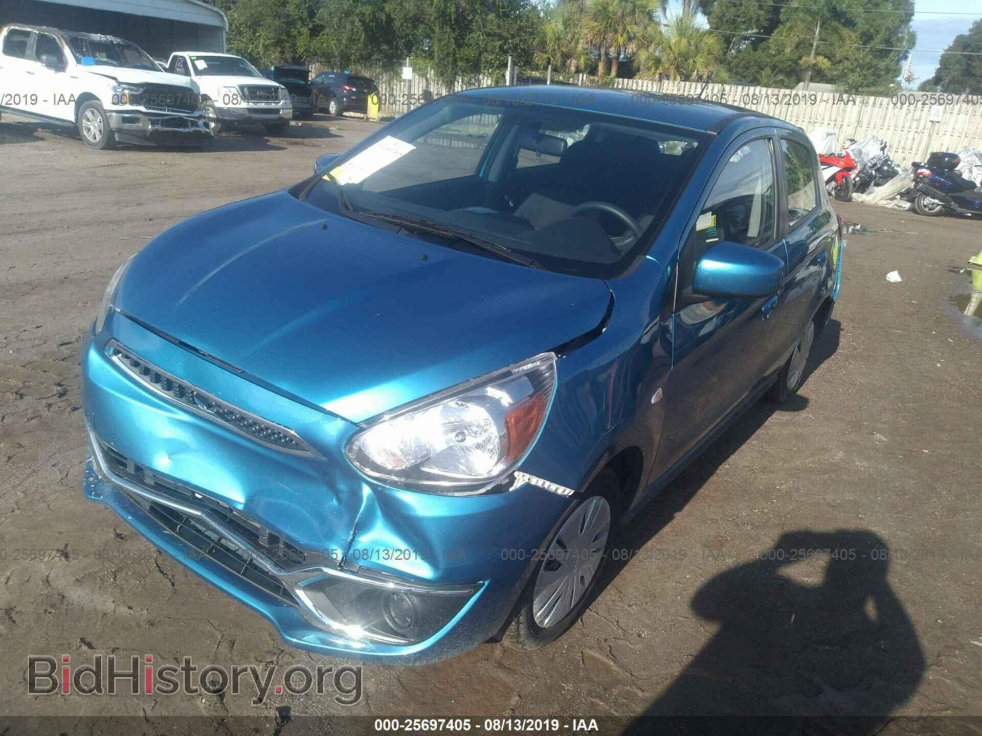 2019 MITSUBISHI MIRAGE - VIN: ML32A3HJ0KH005291 - Фото 2
