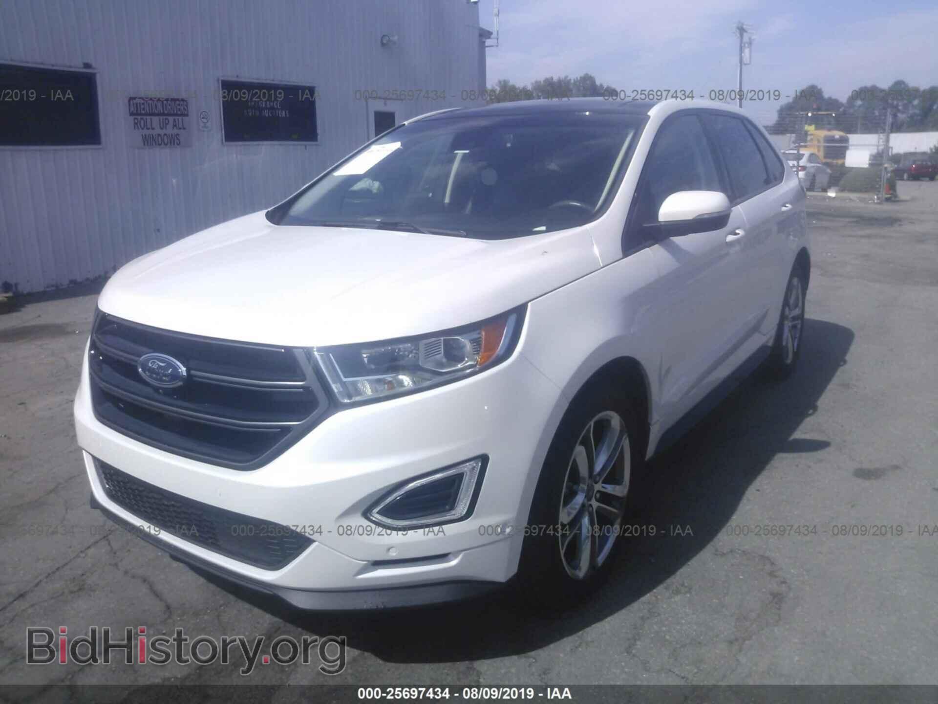 2015 FORD EDGE - VIN: 2FMTK3AP4FBB14929 - Фото 2