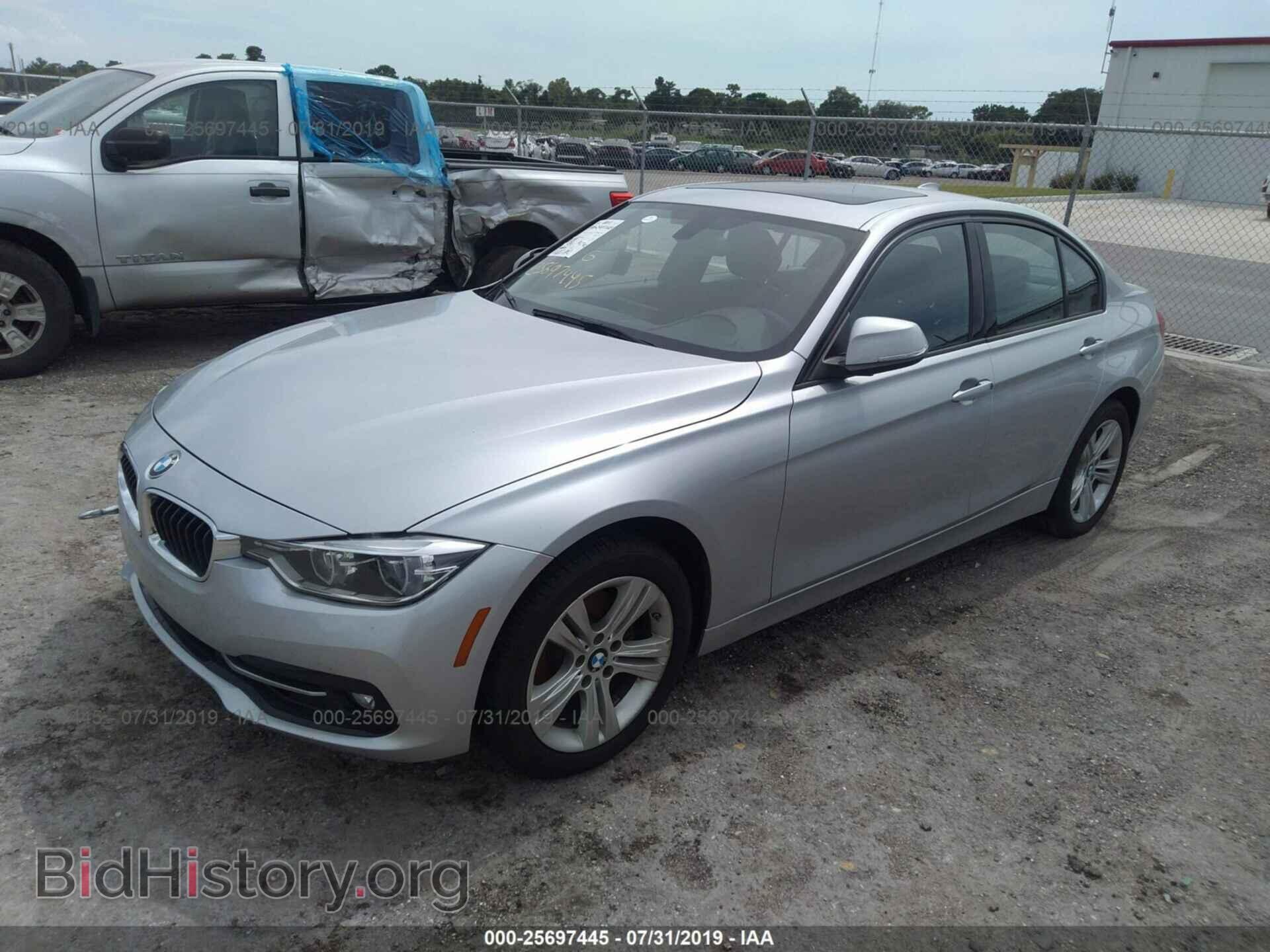 2016 BMW 328 - VIN: WBA8E9G58GNT47256 - Фото 2