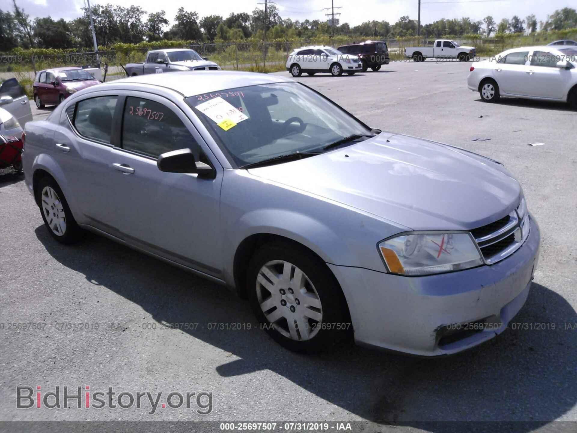 Photo 1C3CDZAB5EN125872 - DODGE AVENGER 2014