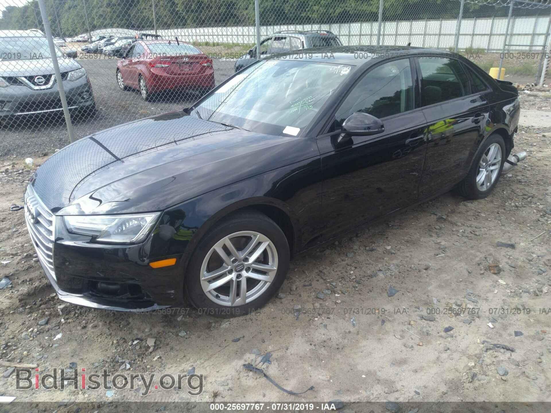 2017 AUDI A4 - VIN: WAUGMAF41HN044460 - Фото 2