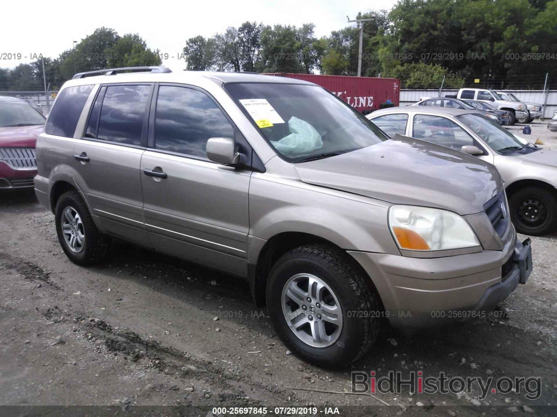 Photo 2HKYF18524H573689 - HONDA PILOT 2004