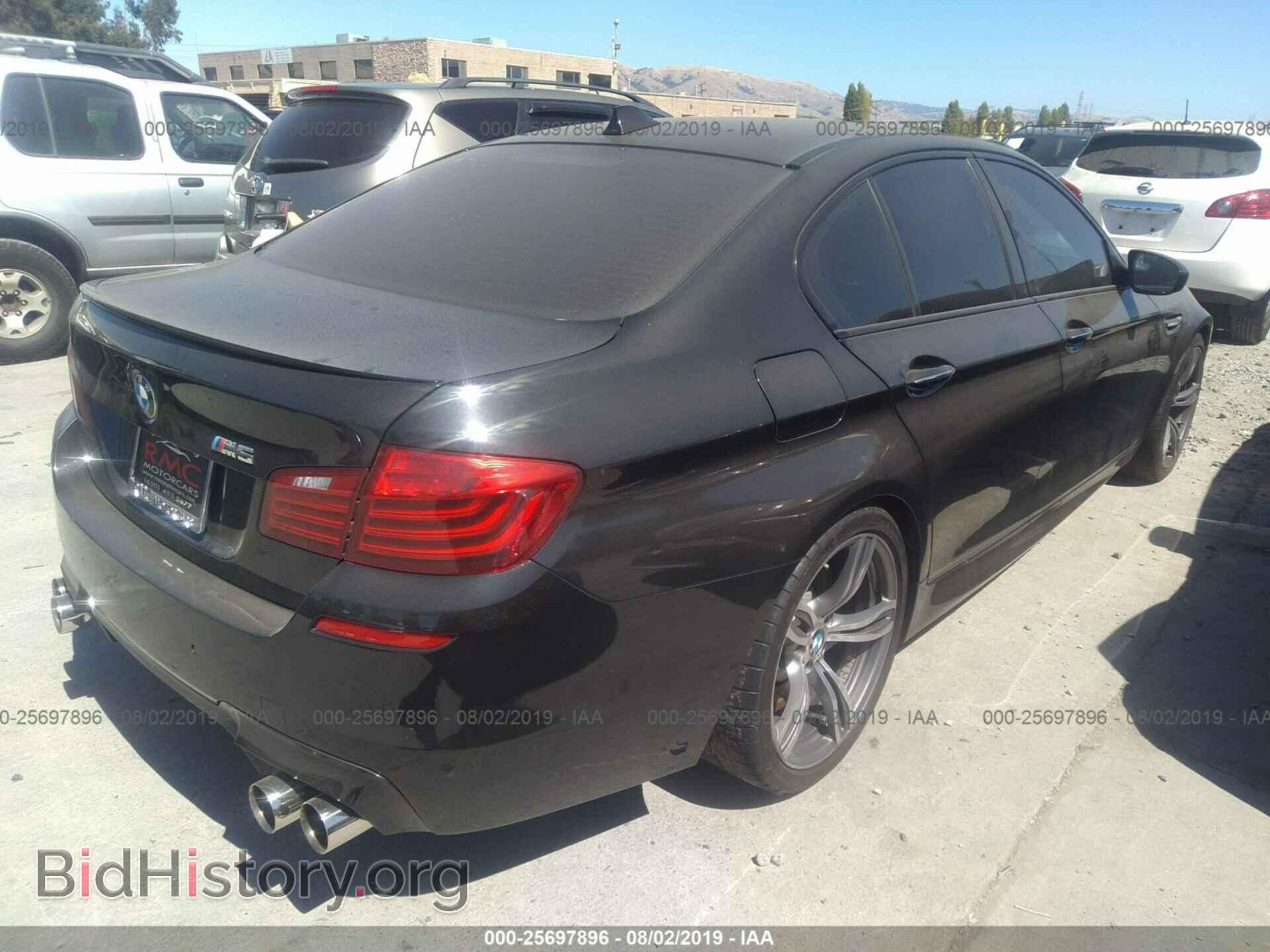2014 BMW M5 - VIN: WBSFV9C58ED593235 - Photo 4