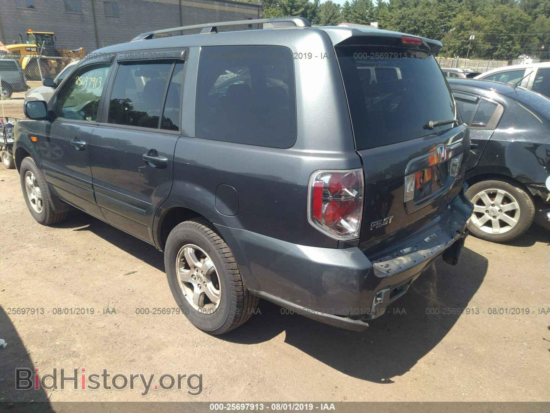 2006 HONDA PILOT - VIN: 2HKYF18456H562583 - Фото 3