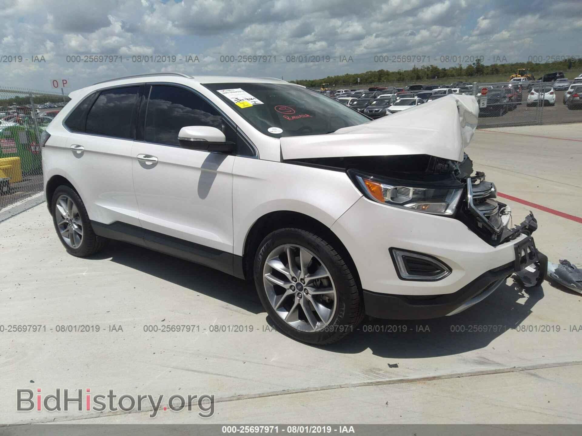 Фотография 2FMTK3K86FBC32875 - FORD EDGE 2015