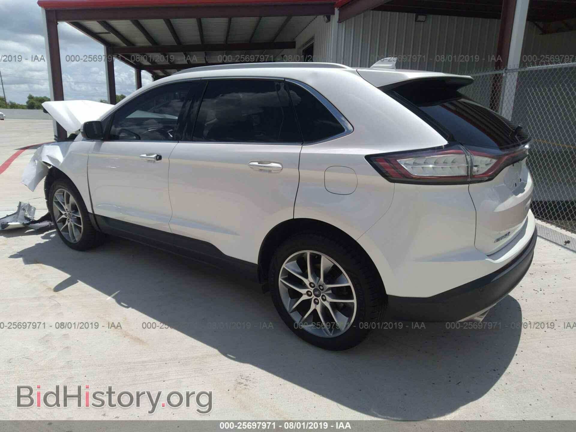 2015 FORD EDGE - VIN: 2FMTK3K86FBC32875 - Фото 3