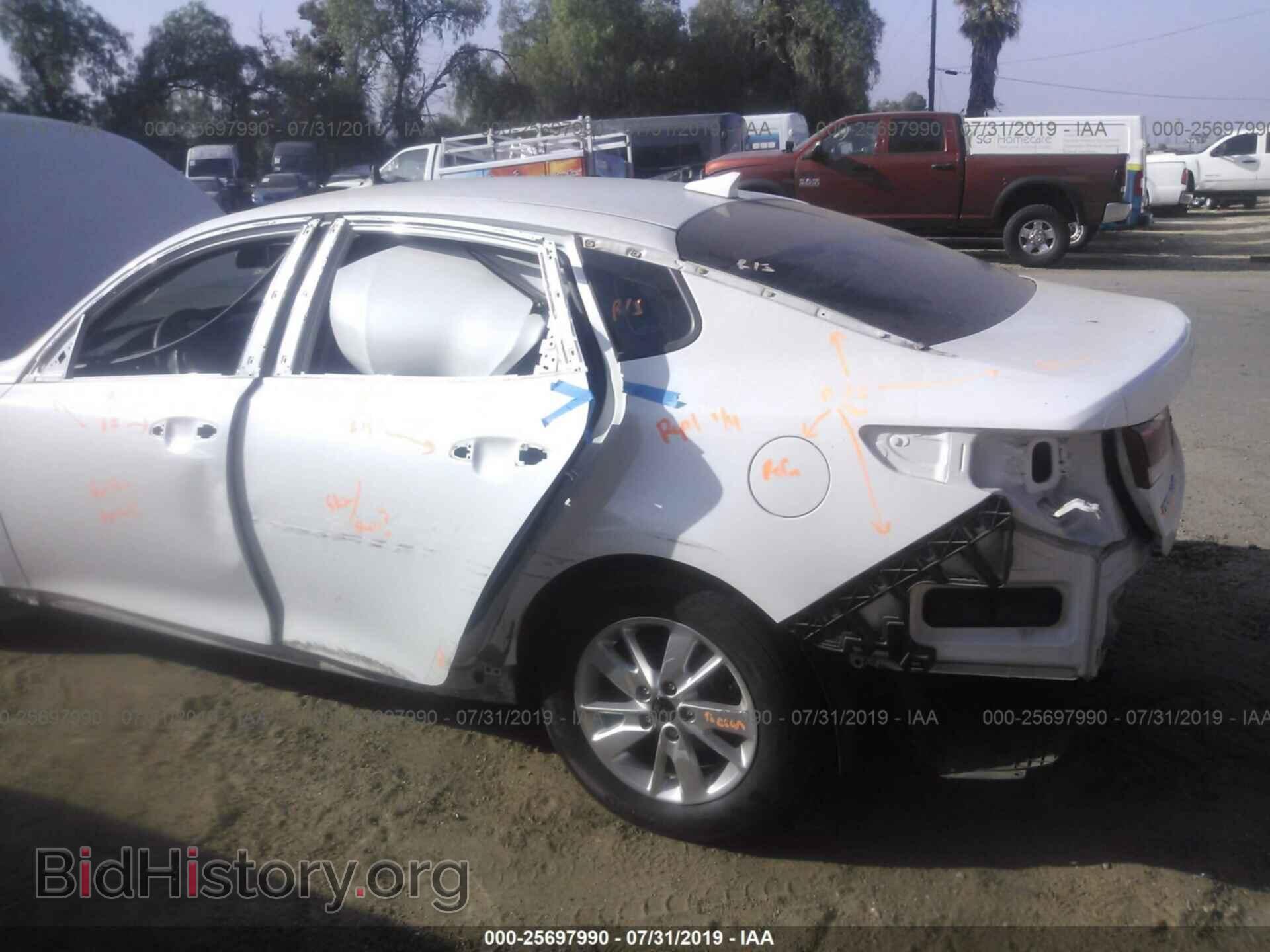2016 KIA OPTIMA - VIN: 5XXGT4L30GG019675 - Фото 6