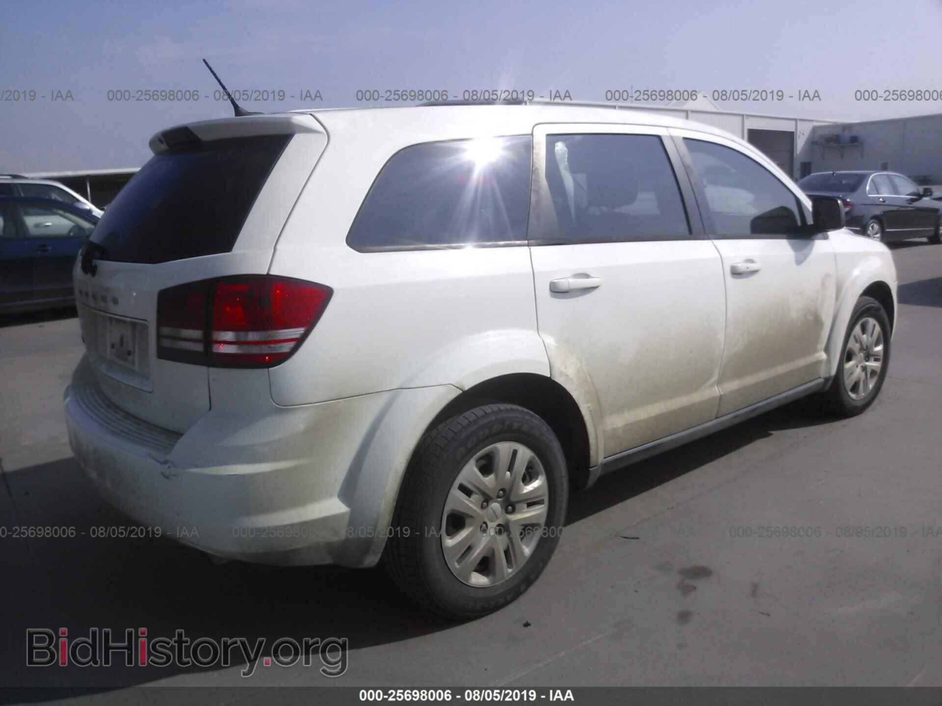 2014 DODGE JOURNEY - VIN: 3C4PDCAB6ET165968 - Фото 4