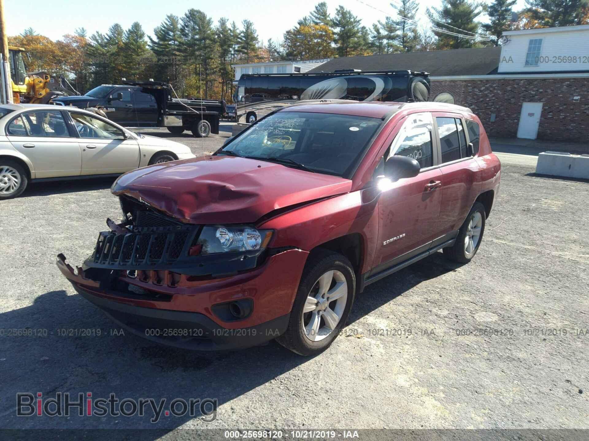 2017 JEEP COMPASS - VIN: 1C4NJDBB1HD106650 - Фото 2