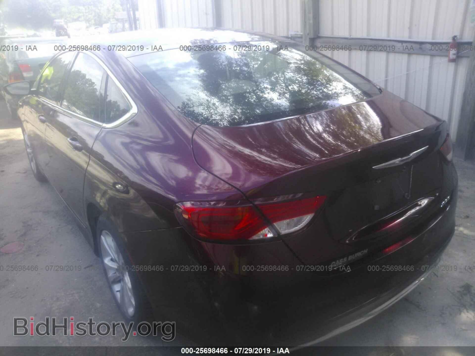 2016 CHRYSLER 200 - VIN: 1C3CCCAB5GN125356 - Photo 3