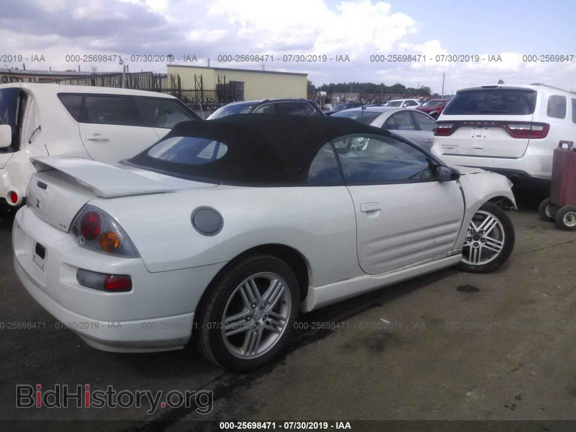 2004 MITSUBISHI ECLIPSE - VIN: 4A3AE55HX4E095898 - Фото 4