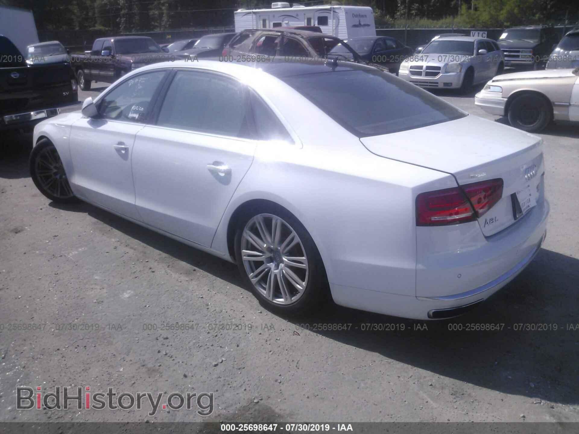 2013 AUDI A8 - VIN: WAUR2AFD1DN018479 - Photo 3