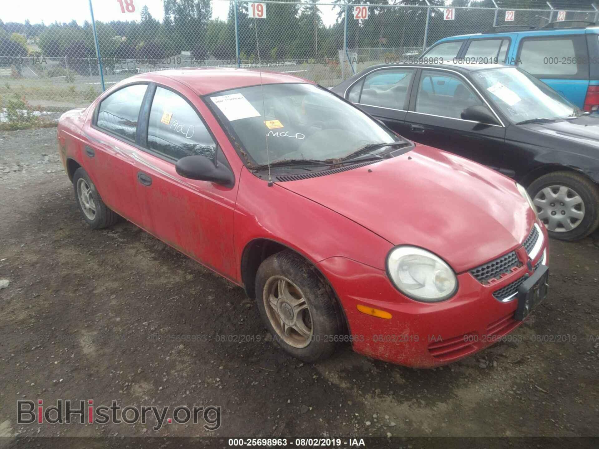 Photo 1B3ES26C24D517121 - DODGE NEON 2004
